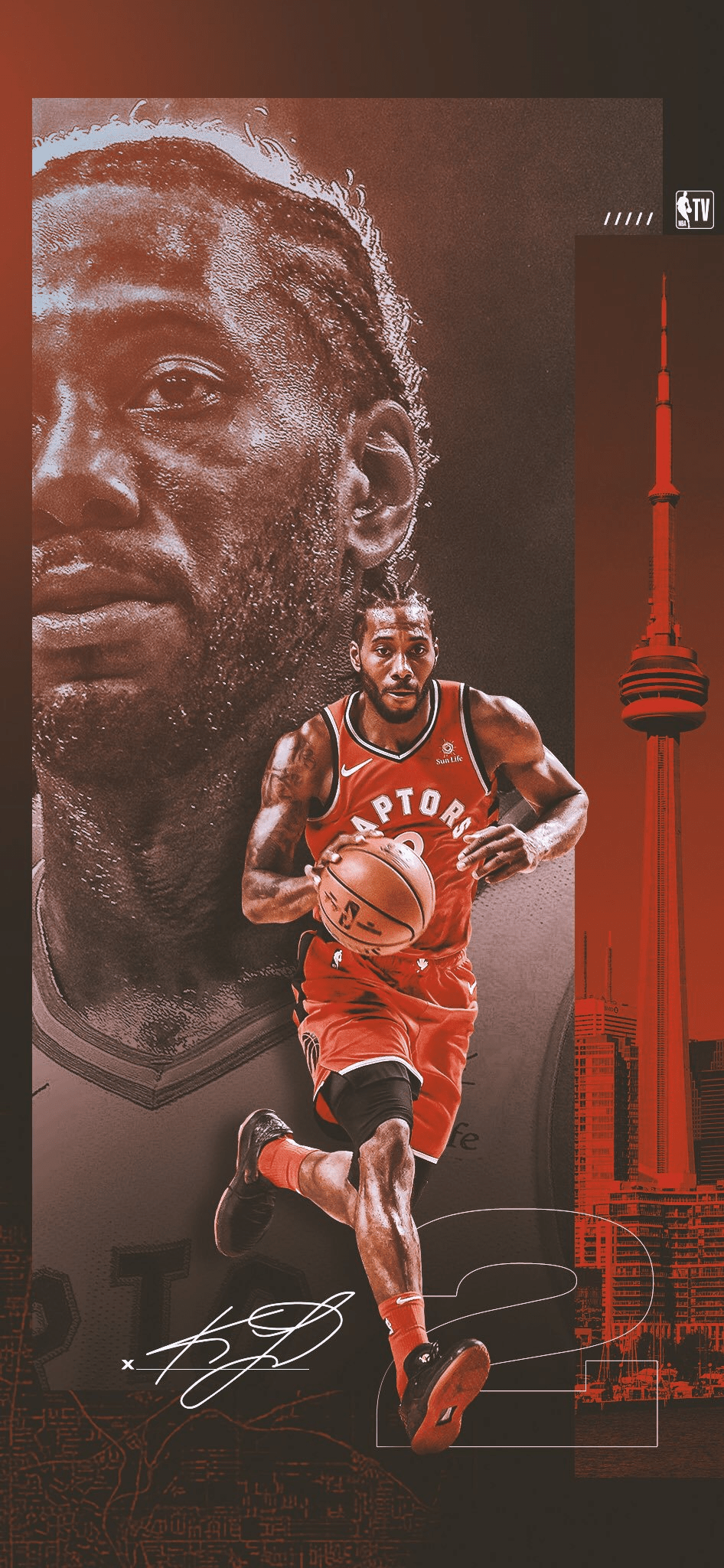 946x2048 NBA TV on Twitter. Raptors wallpaper, Nba basketball art, Nba wallpaper