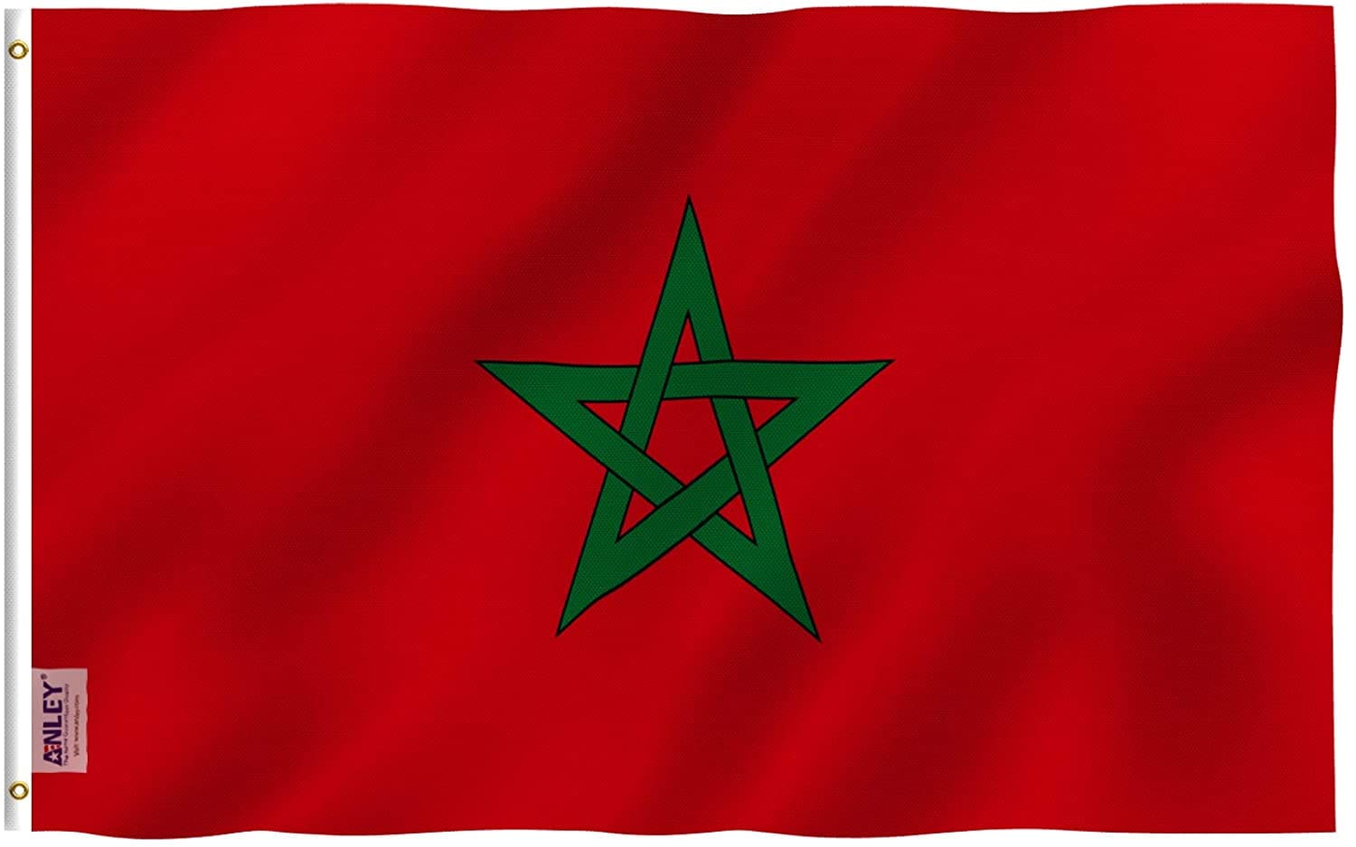 1500x937 Anley Morocco Flag 5 Ft W X 3 Ft H International Flag In The Decorative Banners & Flags Department At