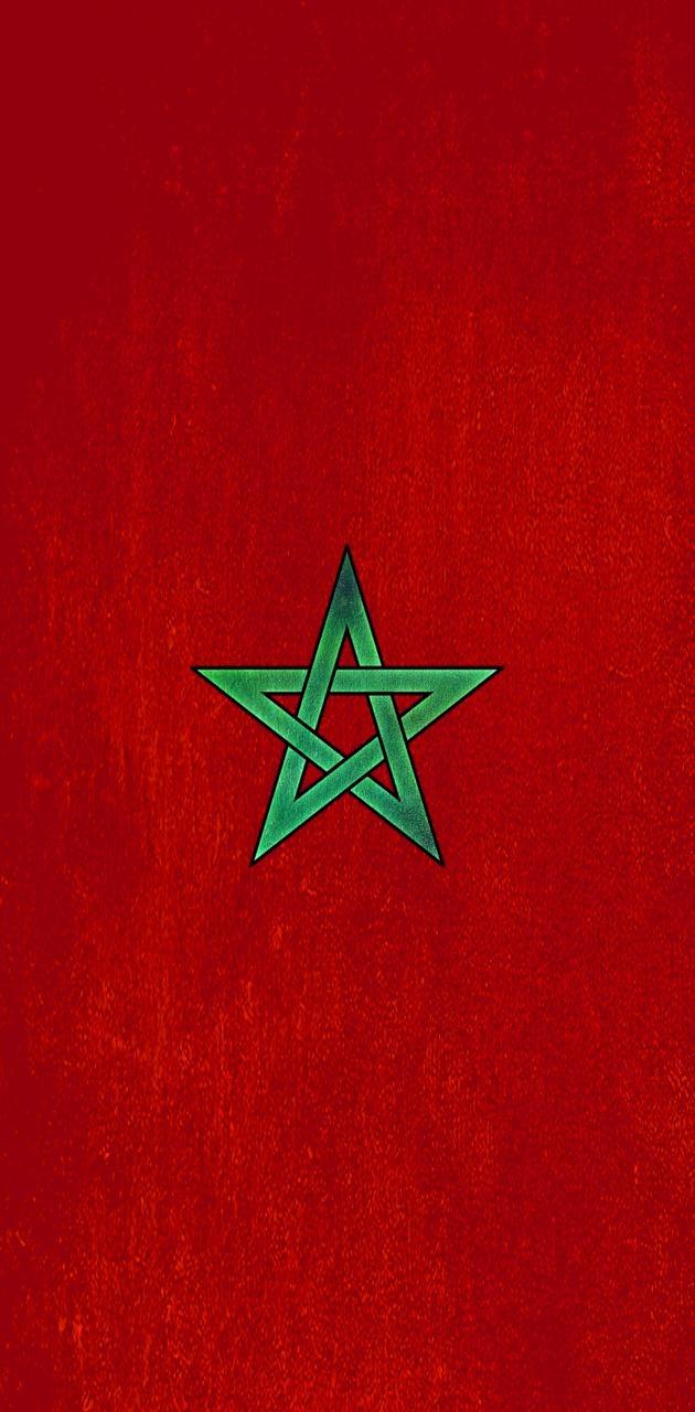 630x1280 Morocco Flag wallpaper