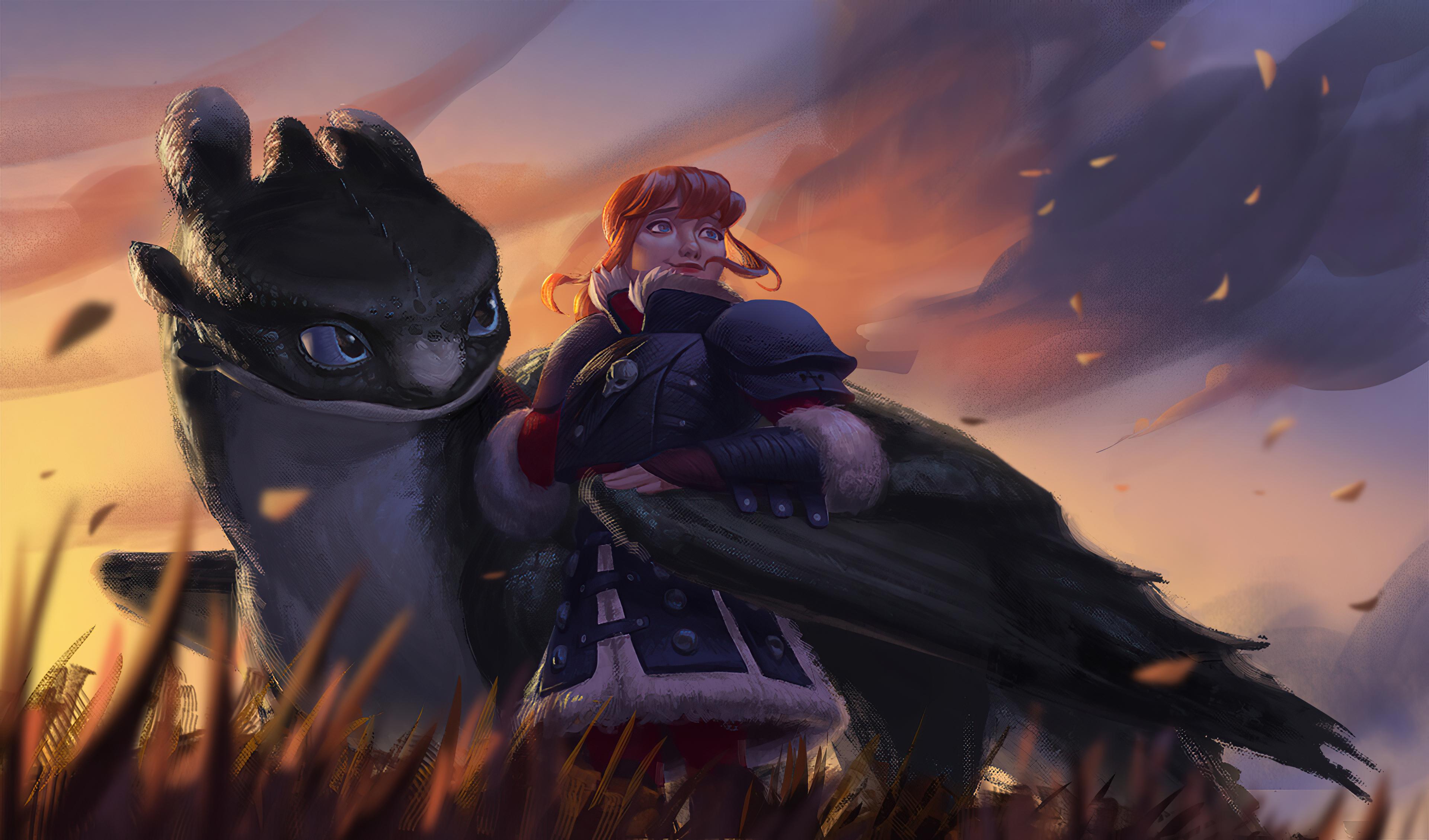 3840x2258 Toothless (How to Train Your Dragon) 4k Ultra HD Wallpaper