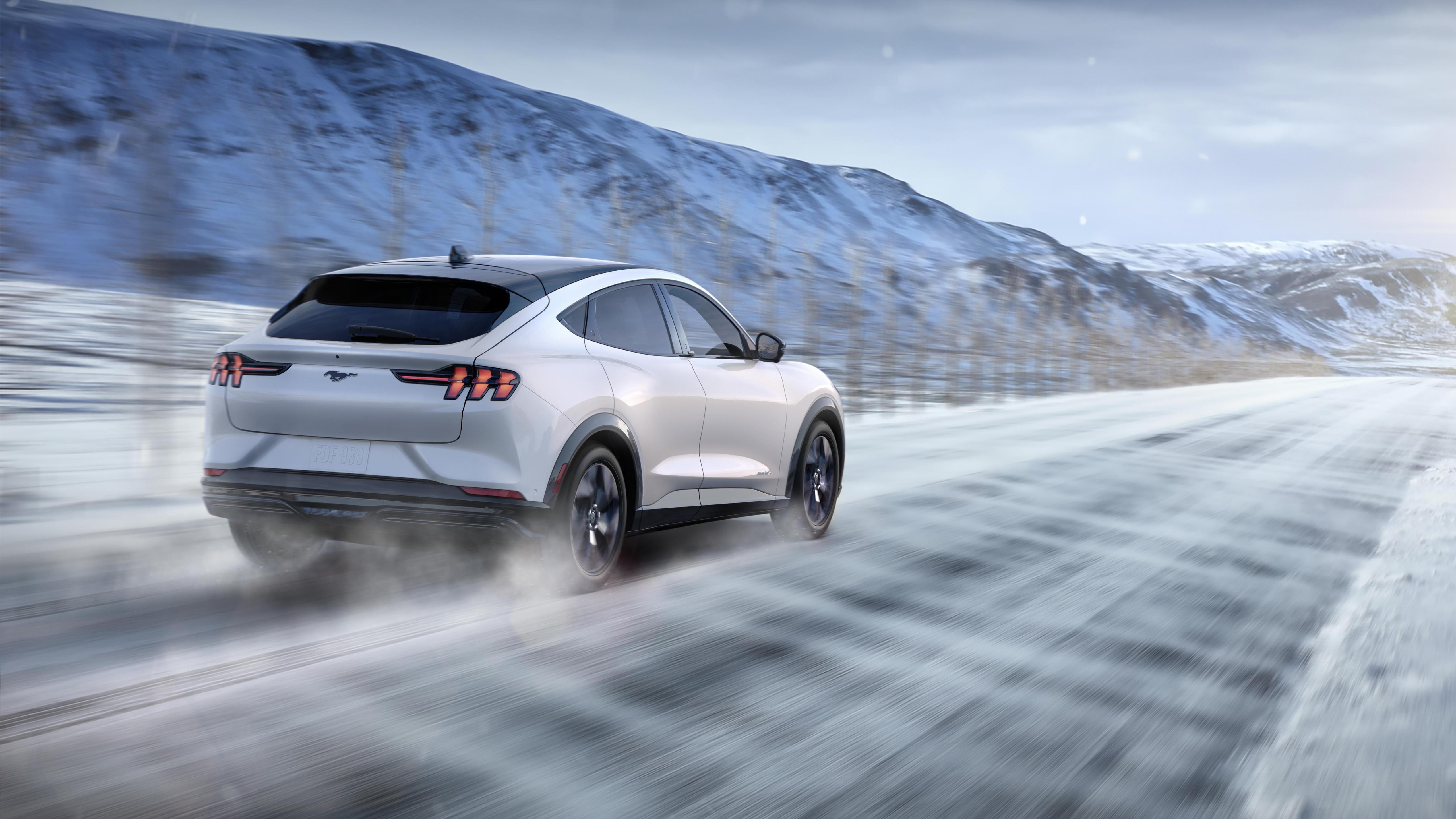 5120x2880 Ford Mustang Mach E 5K 3 Wallpaper. HD Car Wallpaper