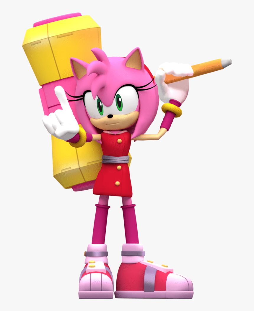 860x1051 Sonic O Ouriço Wallpaper Entitled Amy Rose The Hedgehog Rose Sonic Boom, HD Png Download