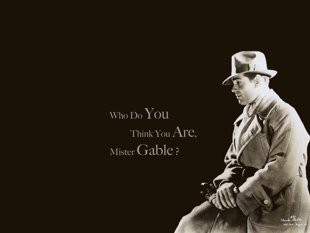 1024x768 Clark Gable Gable Wallpaper