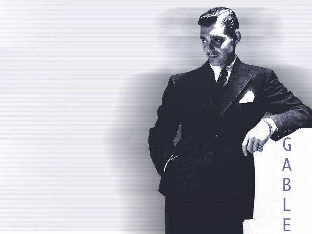 1024x768 World Information: Clark Gable Wallpaper