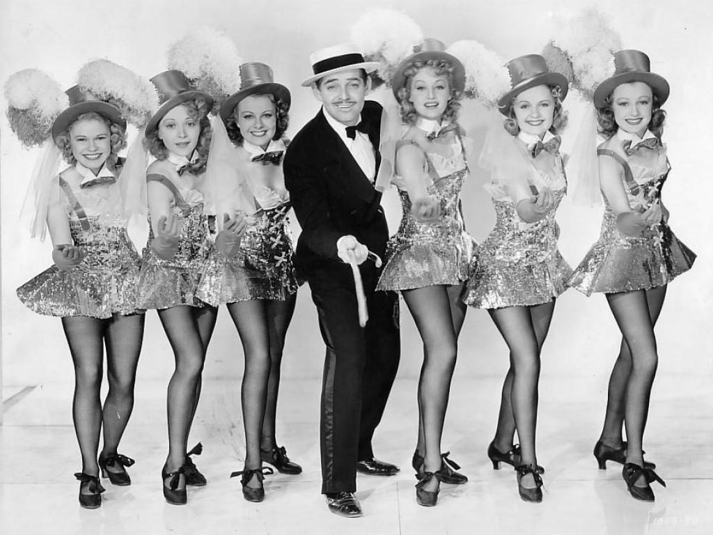 1024x768 Idiot's Delight (1939) Gable Wallpaper