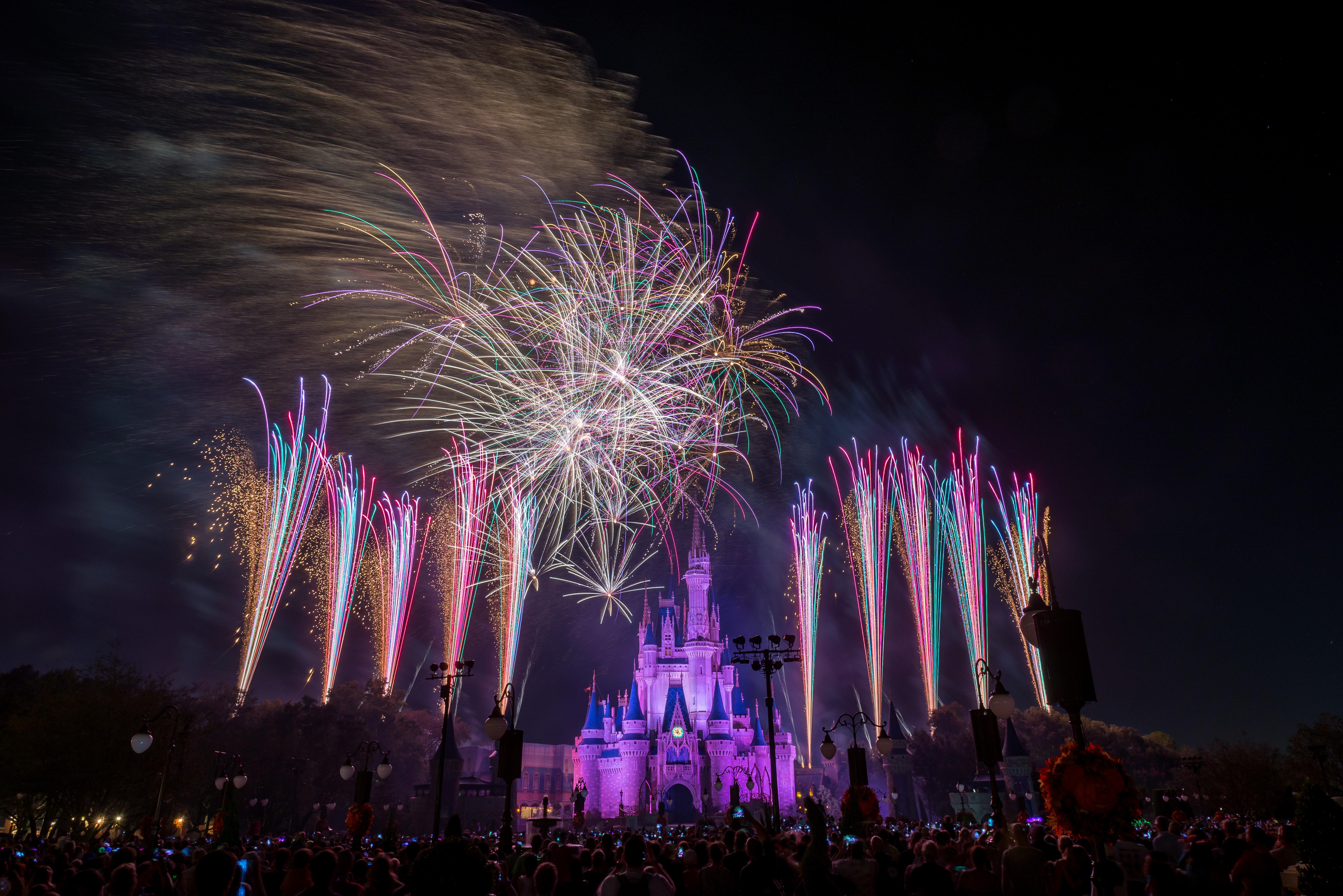 6016x4016 Fireworks Testing at Magic Kingdom Shows 'Happily Ever After Could be BIG