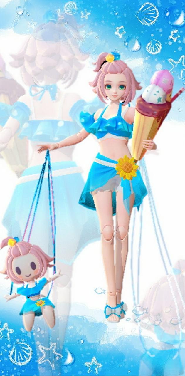 630x1280 Angela Hot Summer wallpaper