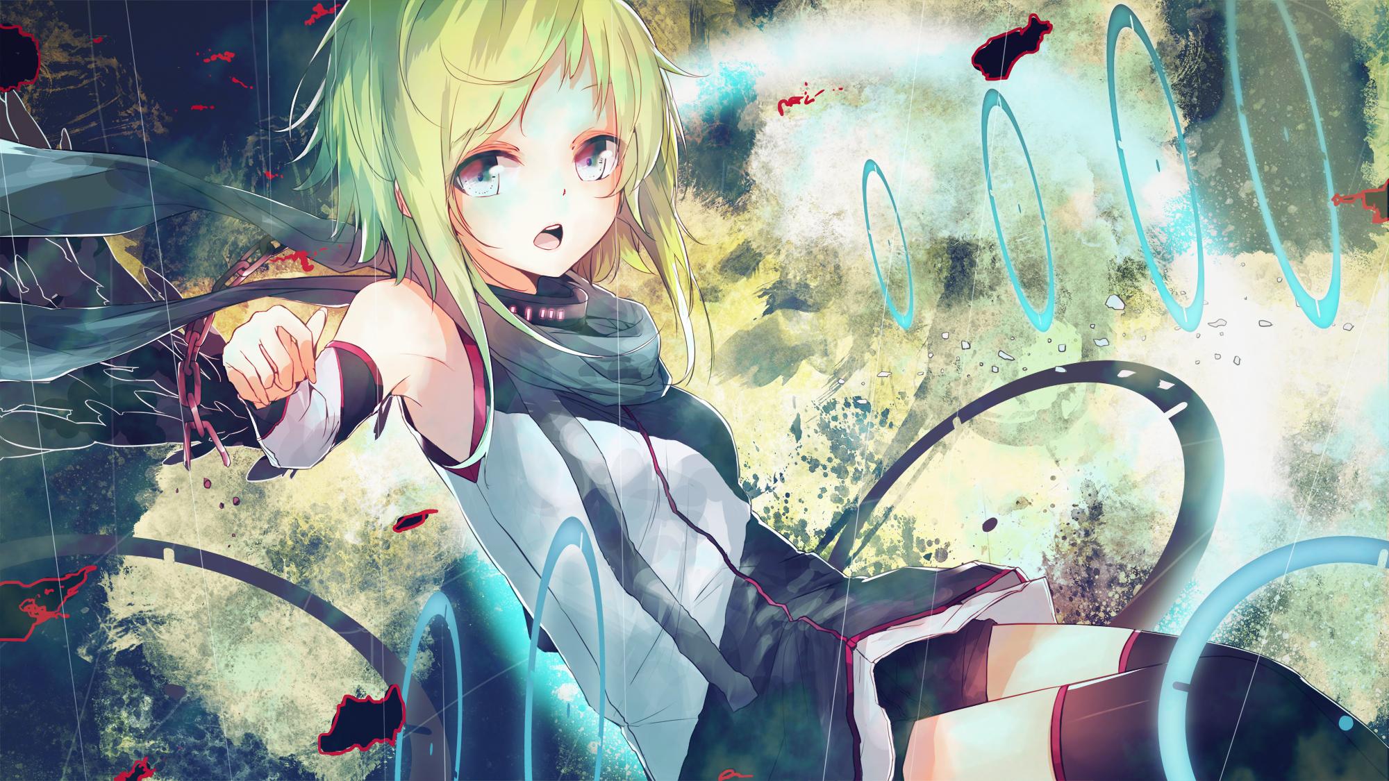 2000x1125 GUMI Wallpaper Anime Image Board