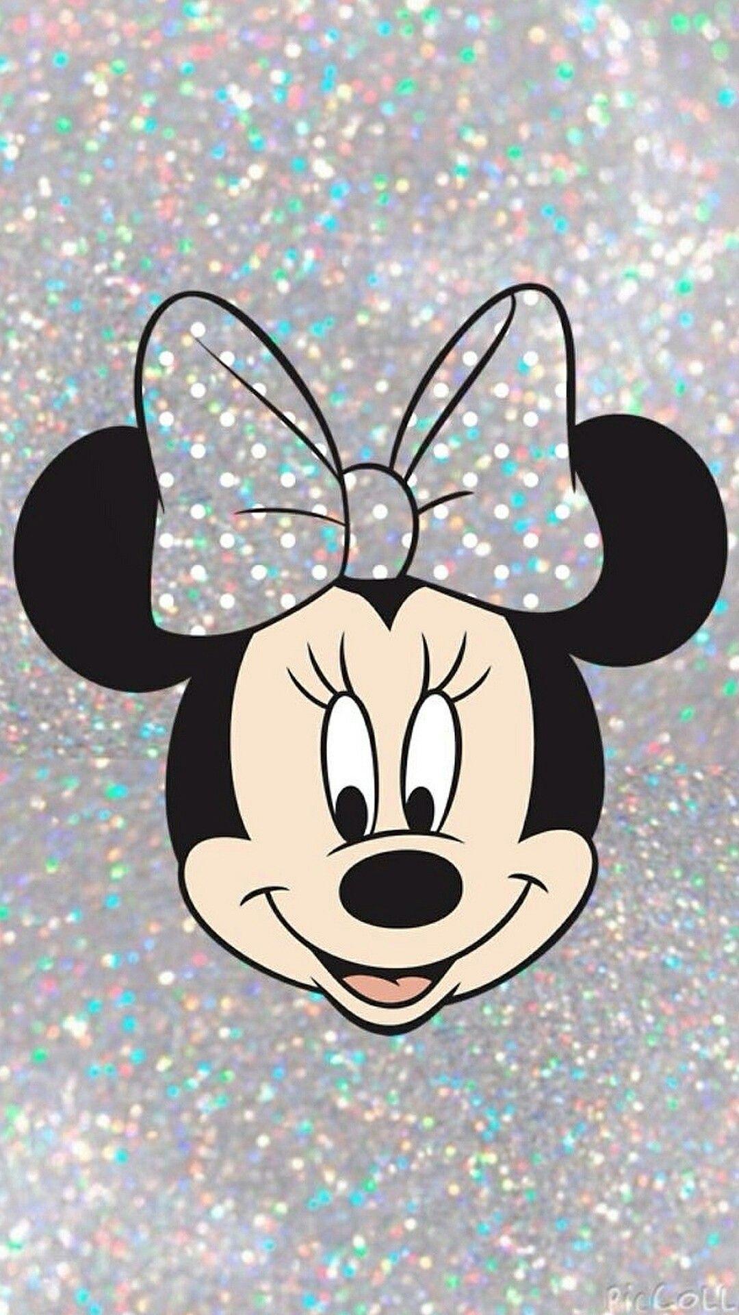 Cute Minnie Mouse Glitter Wallpapers - Top Free Cute Minnie Mouse Glitter  Backgrounds - WallpaperAccess