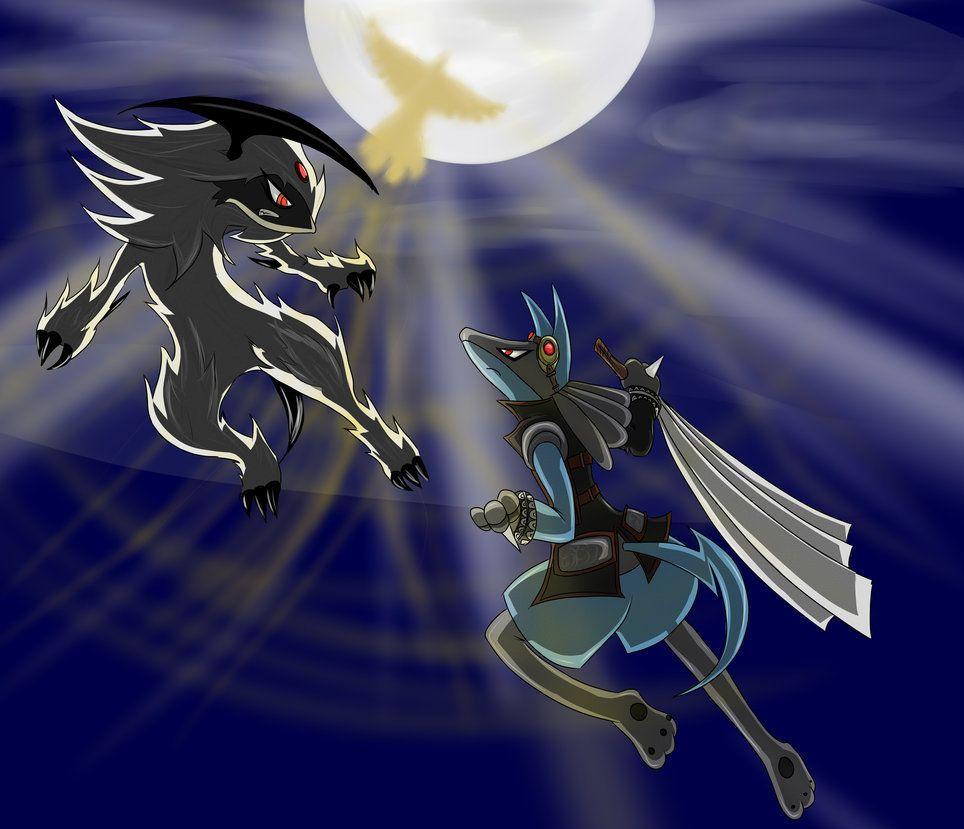 964x829 Lucario Image Absol Vs Vs Absol Wallpaper & Background Download