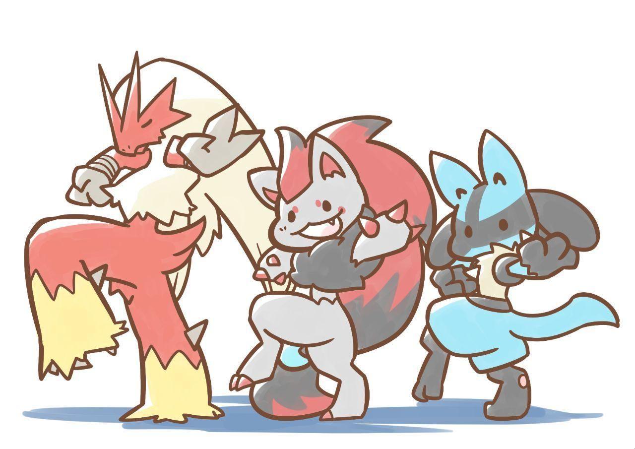 1280x905 Lucario and Riolu temple. Pokemon game characters, Pokemon zoroark, Pokemon