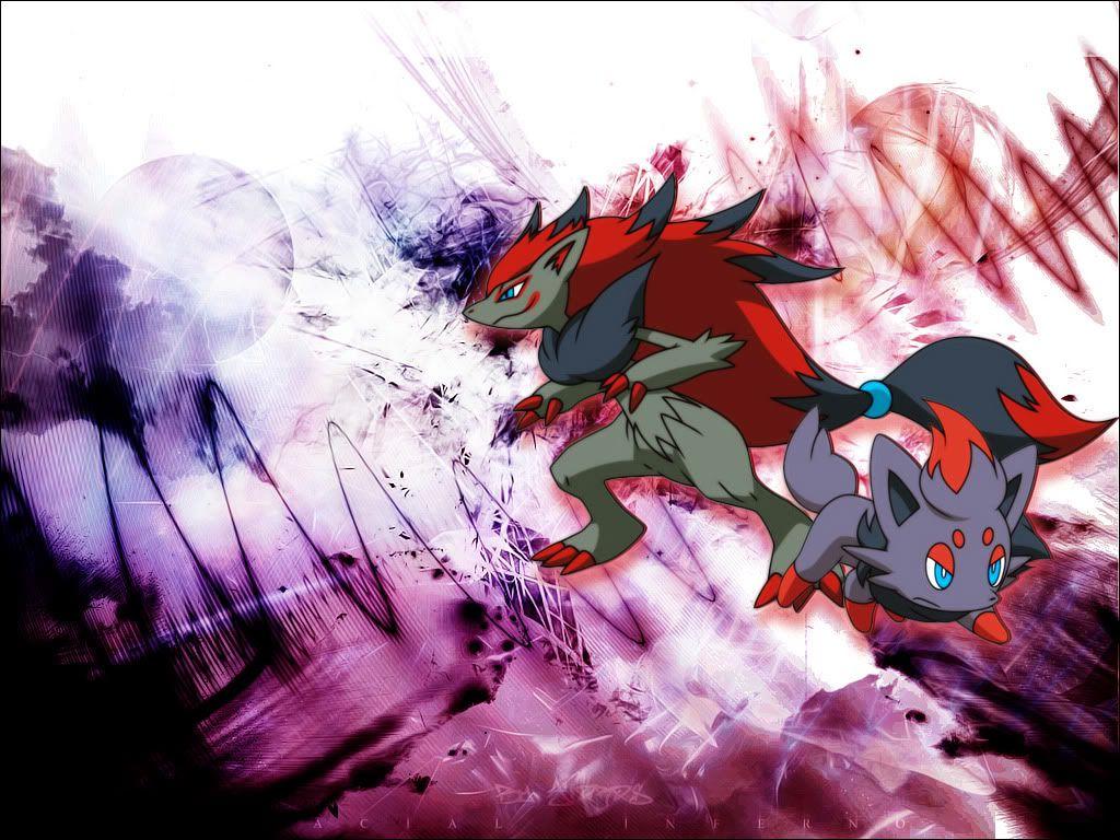 1024x768 Zoroark Wallpaper