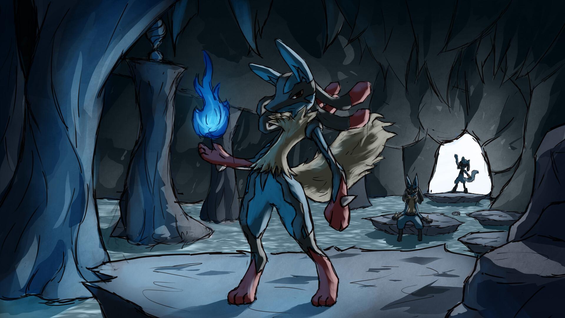 1920x1080 Willian AC Commission Pokemon Fan Art