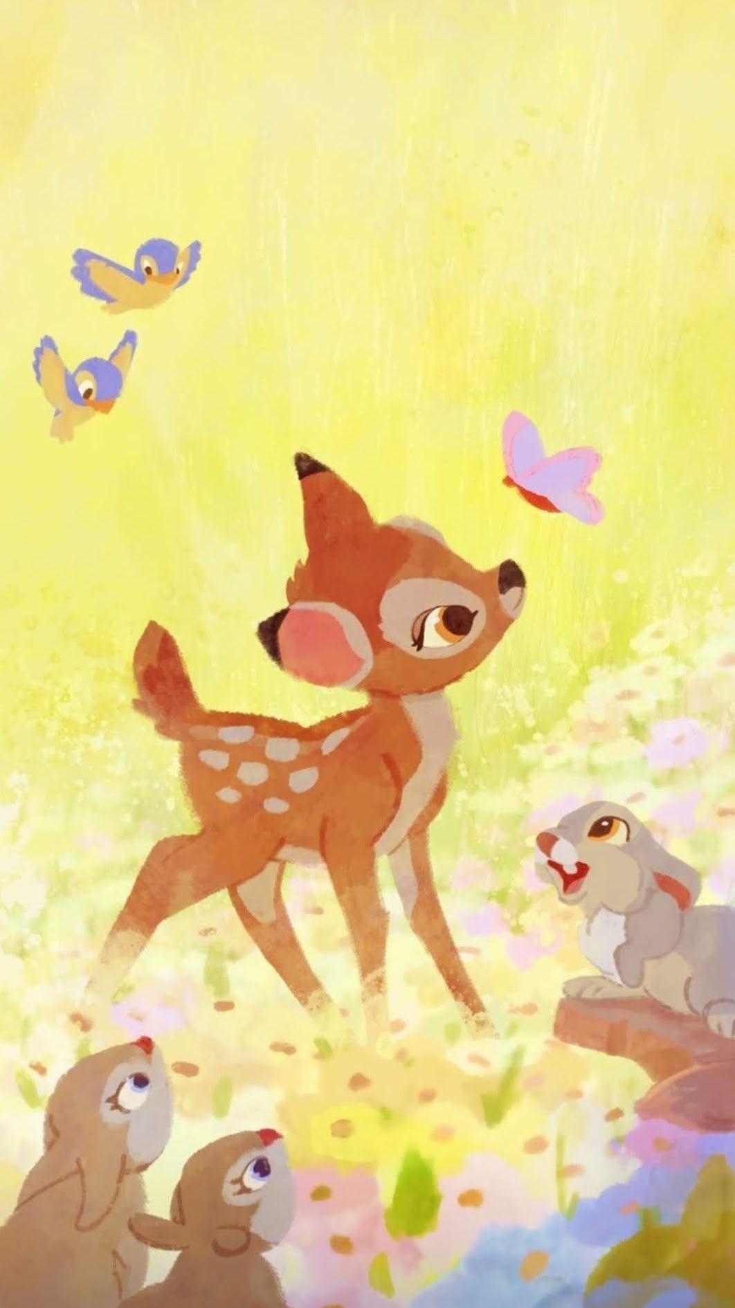 1062x1890 Disney Wallpaper. Disney wallpaper, Bambi disney, Disney drawings