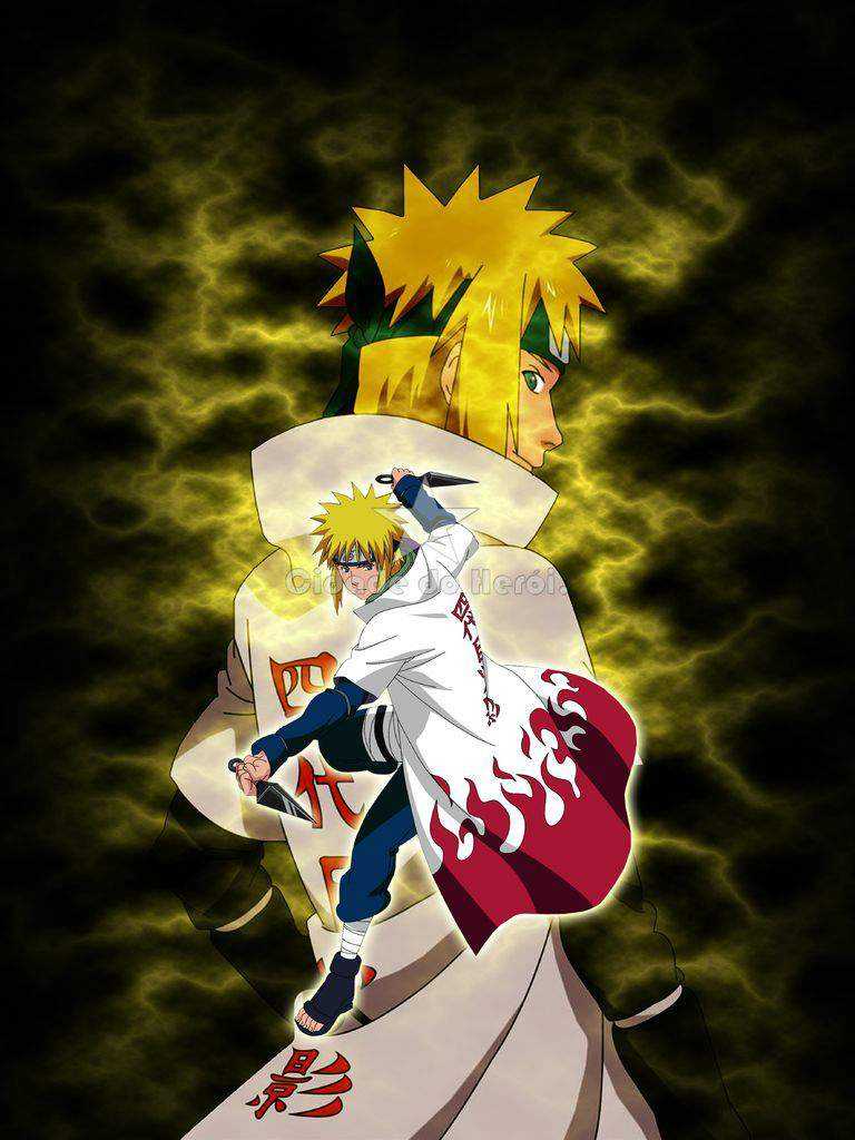 768x1024 Minato Wallpaper