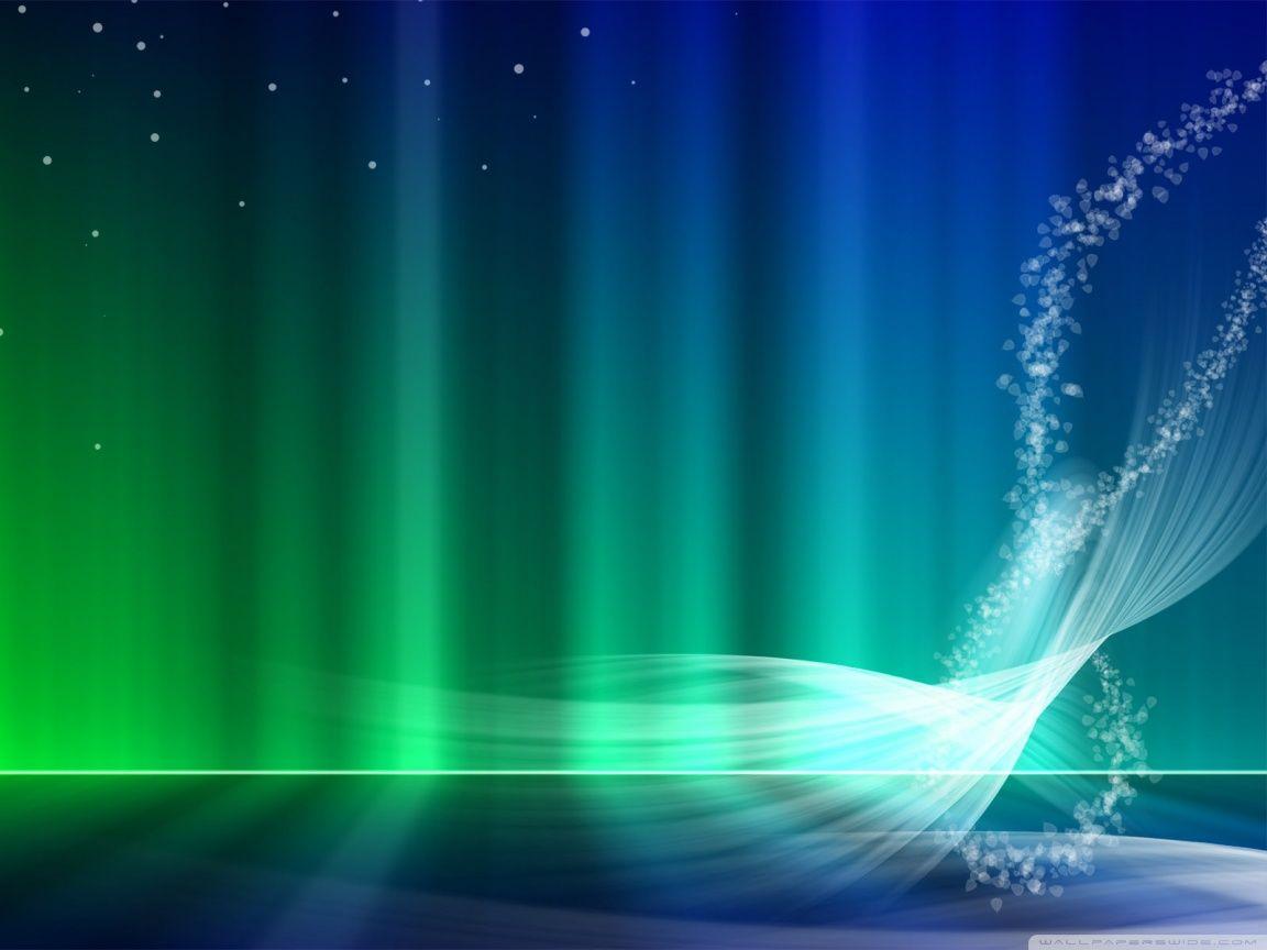1152x864 Blue Green Wallpaper