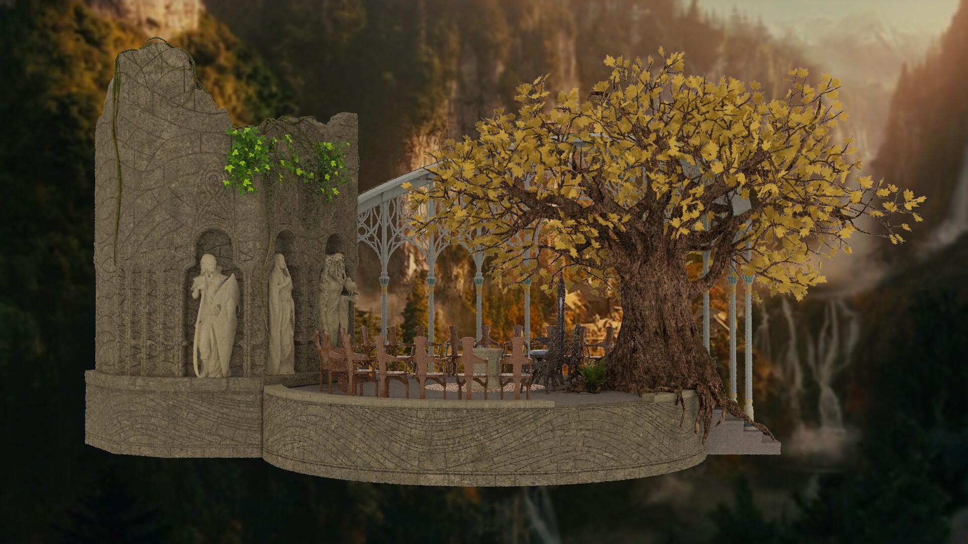 1920x1080 Vladislav Vankman Lord of the Rings of Elrond