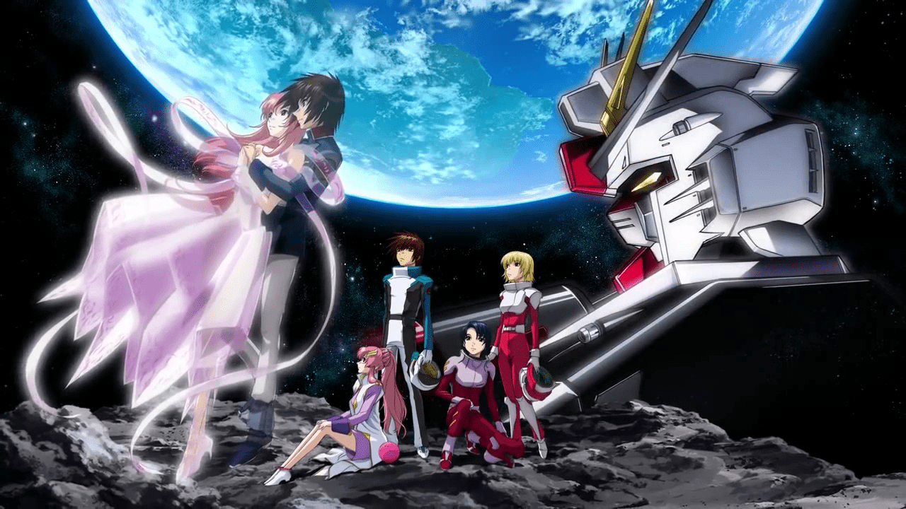 1280x720 Kira Yamato x Lacus Clyne ED. Gundam seed, Gundam, Gundam wallpaper