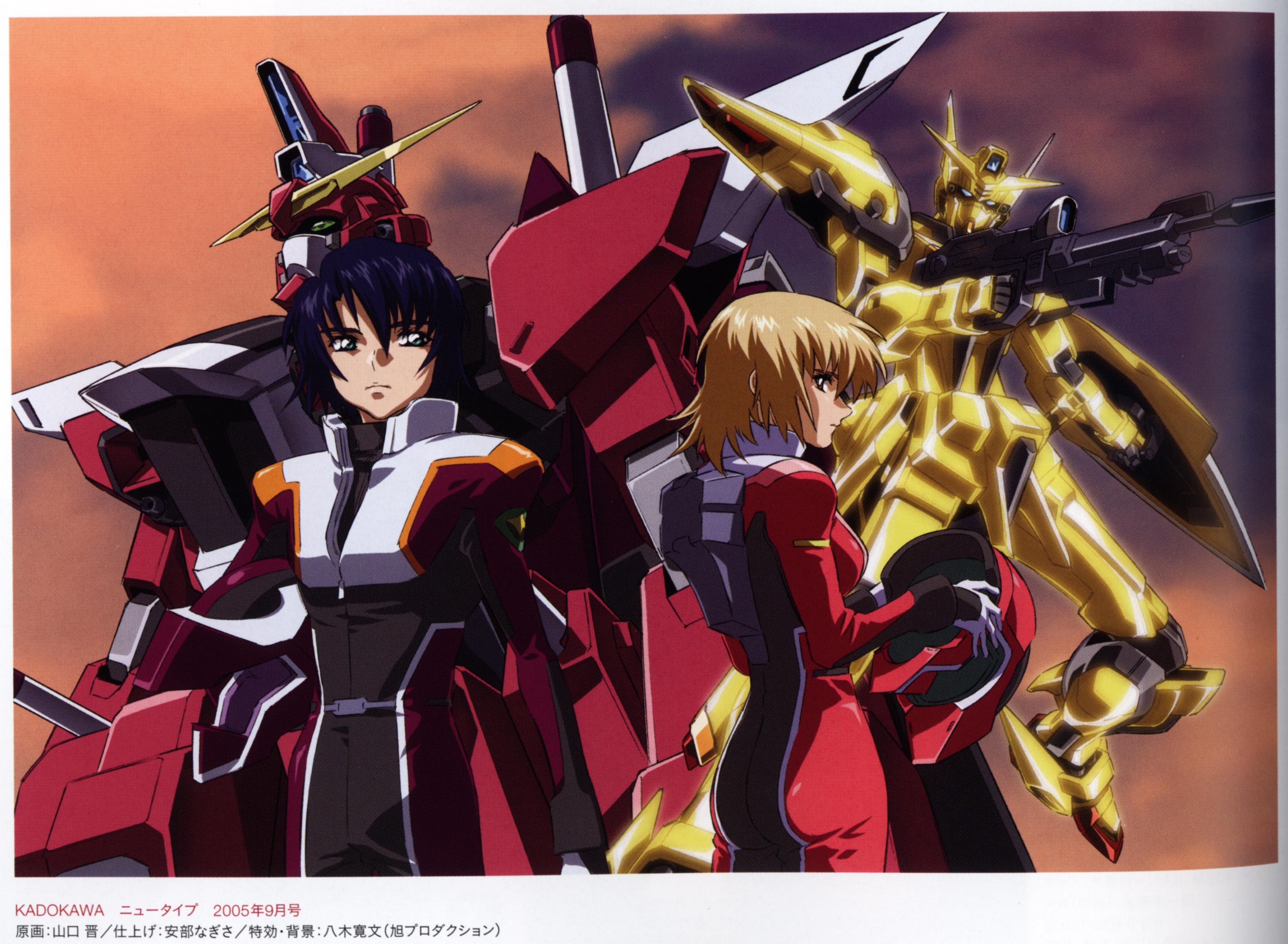 3576x2622 Anime Mobile Suit Gundam Seed Destiny Wallpaper:3576x2622
