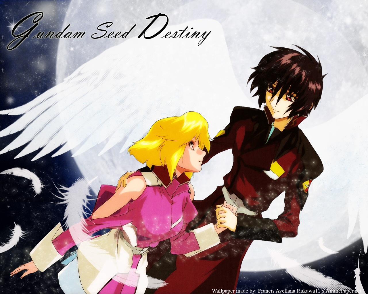 1280x1024 Shinn & Stellar. ;-;. Mobile Suit Gundam SEED Destiny