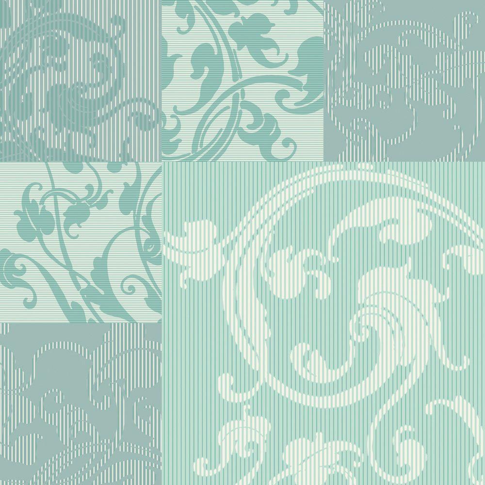 1000x1000 Free download Aqua Modern Geometric with Classic Acanthus Leaf Overprint Wallpaper [1000x1000] for your Desktop, Mobile & Tablet. Explore Geometric Wallpaper Canada. Wallpaper Originals provides Free Original, The Wallpaper