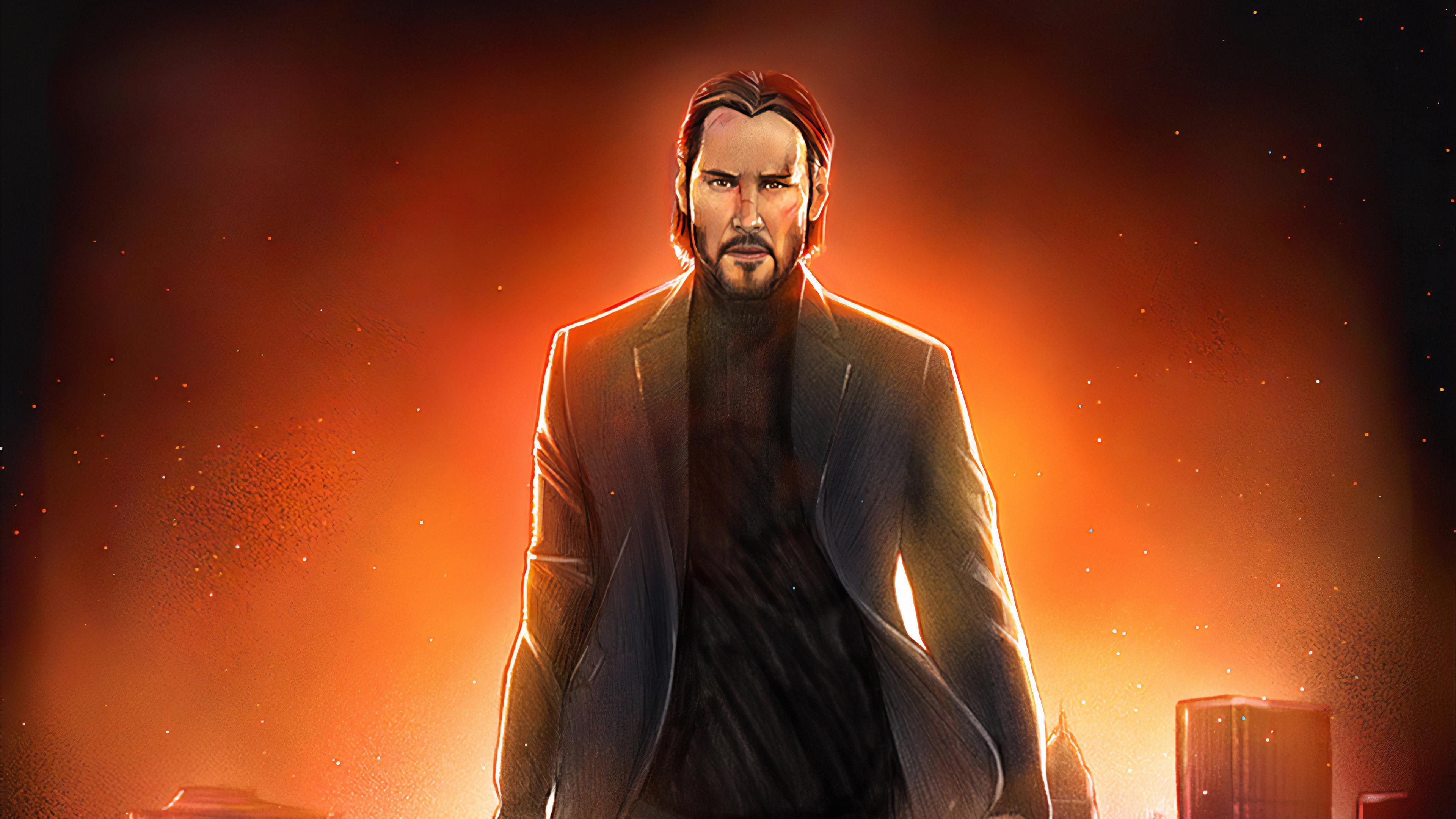 3840x2160 Keanu Reeves John Wick Laptop Full HD 1080P HD 4k Wallpaper, Image, Background, Photo and Picture
