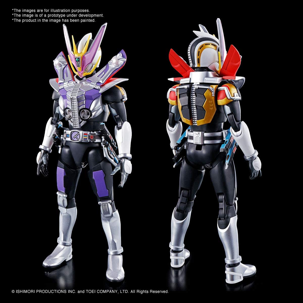 1200x1200 Bandai Hobby Rider Den O Gun Form & Plat Form [Kamen Rider Den O], Bandai Spirits Hobby Figure Rise Standard : Toys & Games