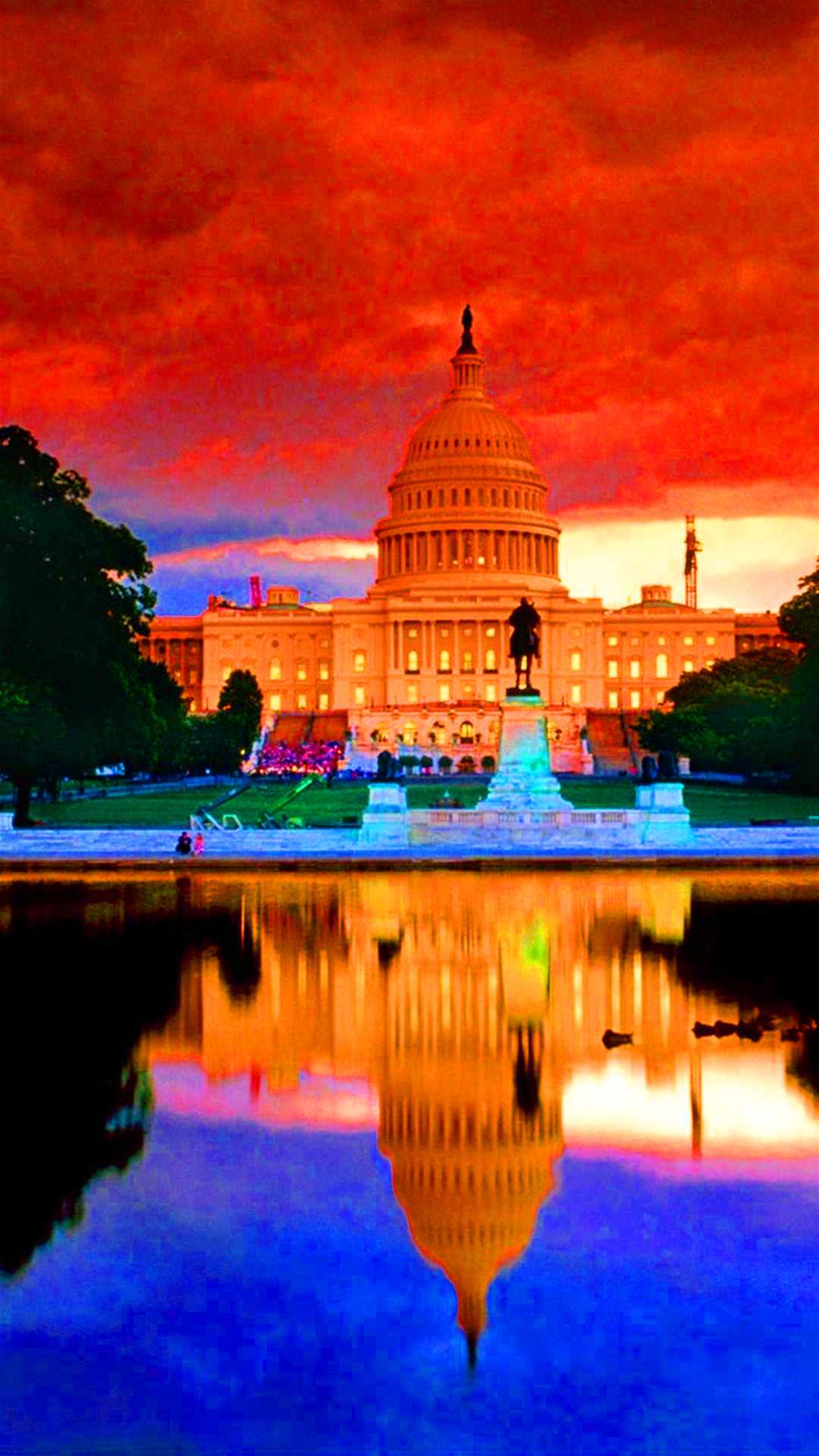 1080x1920 Of Whitehouse Wallpaper