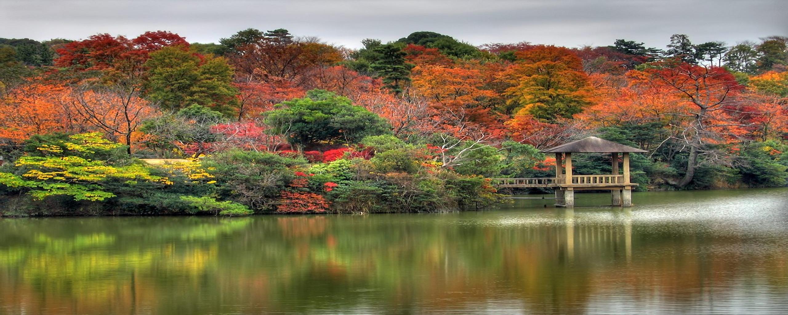 2560x1024 Panoramic Autumn Wallpaper