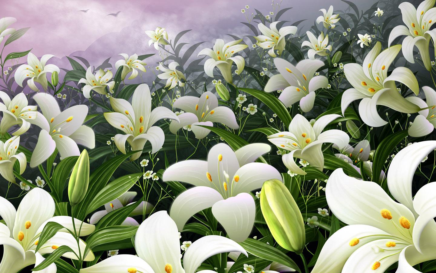 1440x900 Free download lilies flowers wallpaper white lilies flowers wallpaper white lilies [1440x900] for your Desktop, Mobile & Tablet. Explore Lily Flower Wallpaper. Calla Lily Wallpaper Border, Flowers Lilies Purple