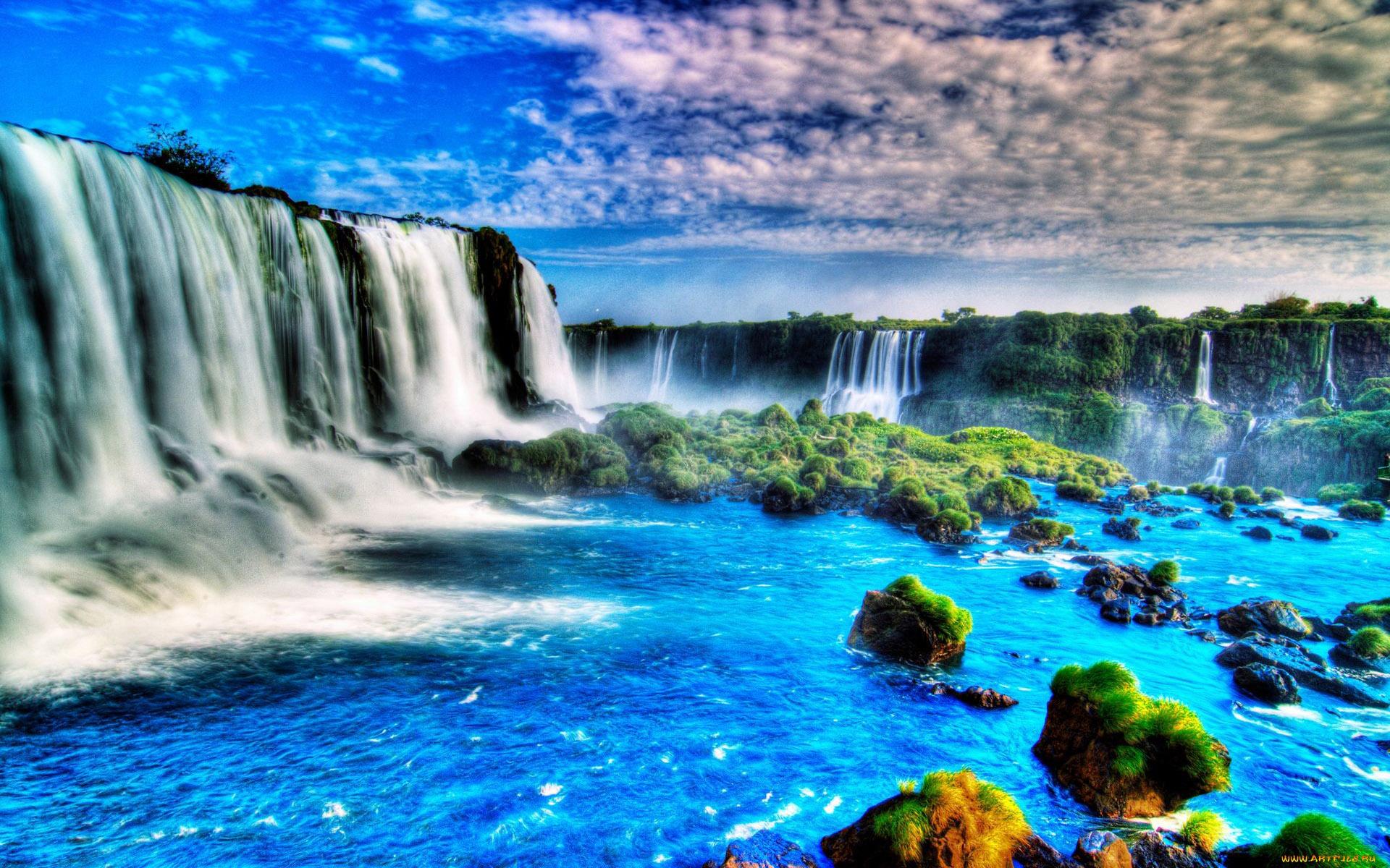 1920x1200 Iguazu Falls Wallpaper 4k