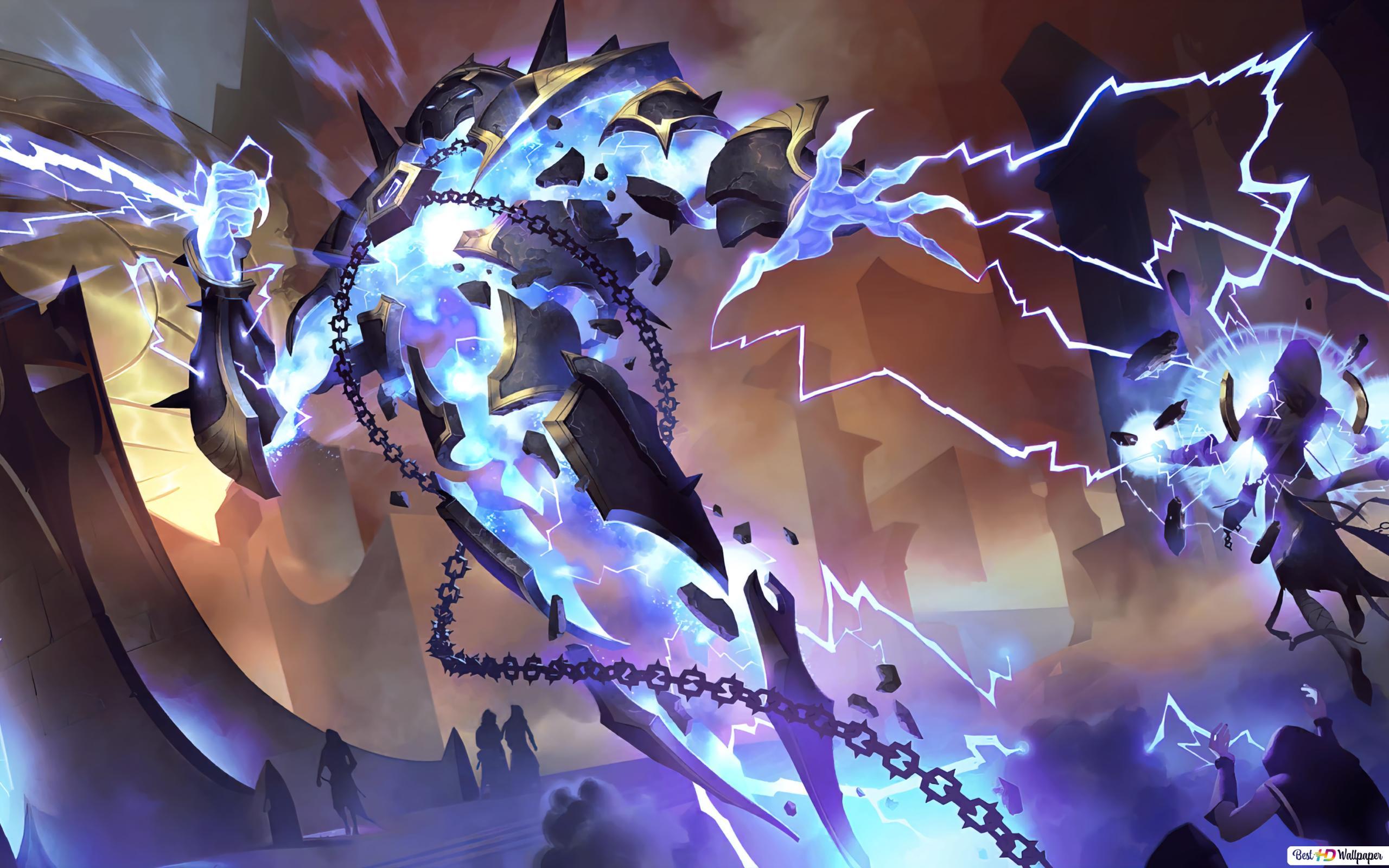 2560x1600 Xerath of Legends (LOL) HD wallpaper download