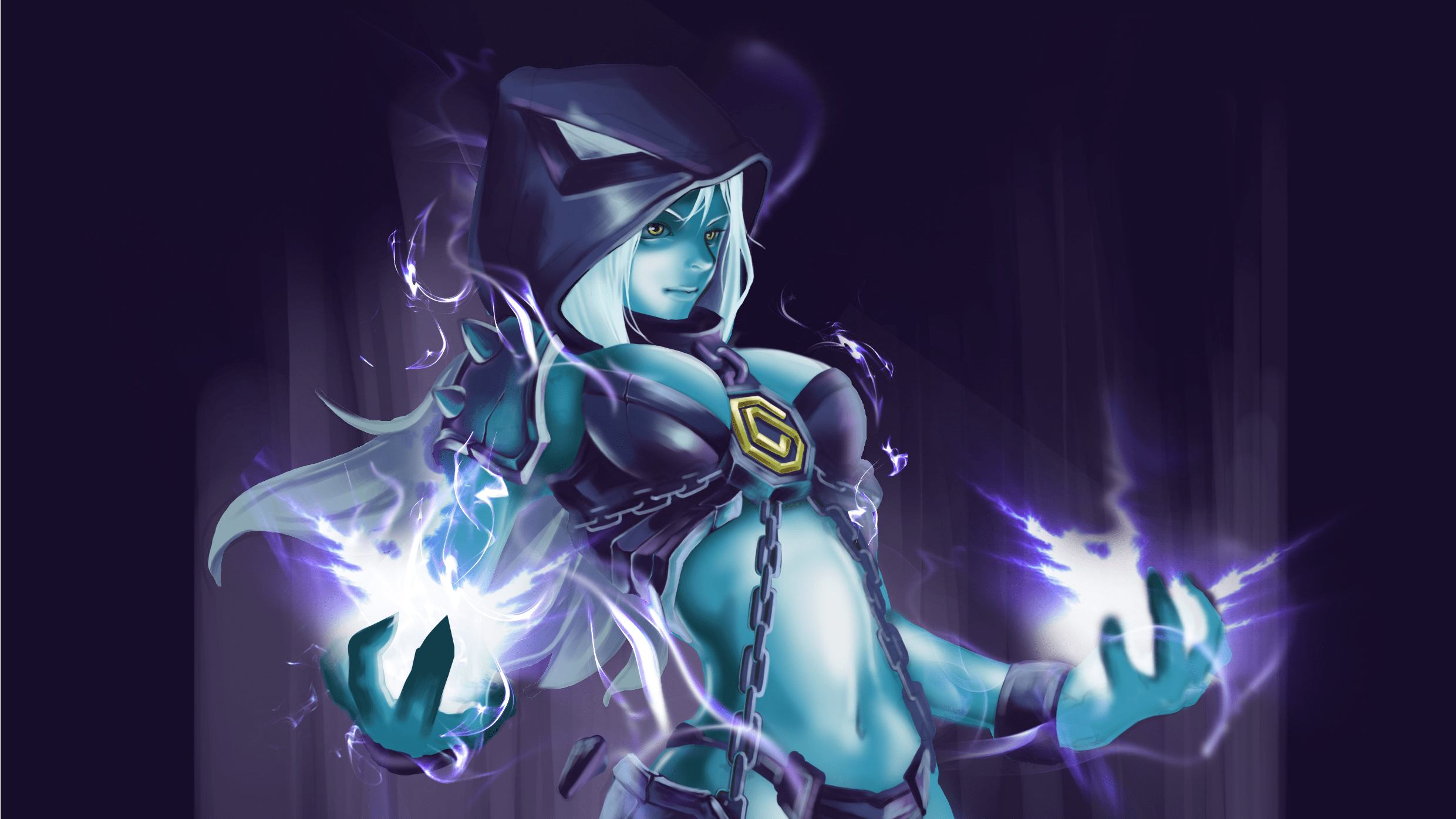 2480x1395 Xerath Female. Wallpaper & Fan Arts. League Of Legends