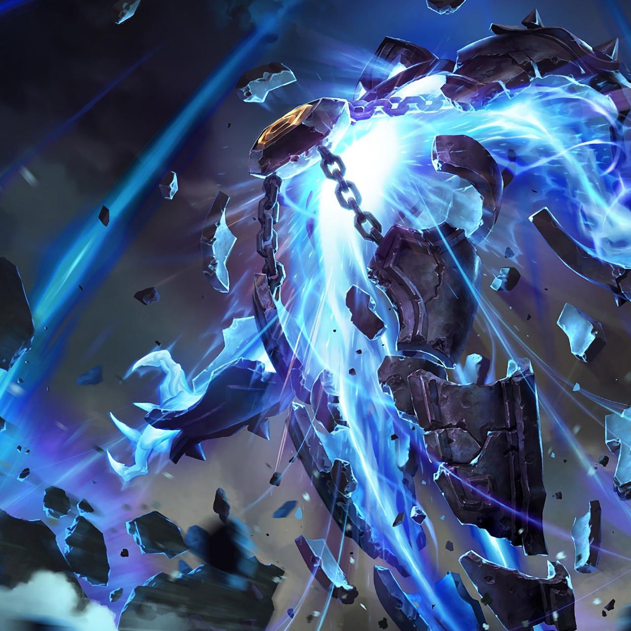 1280x1280 Wallpaper 4k Xerath LoL Splash Art League of Legends Wallpaper