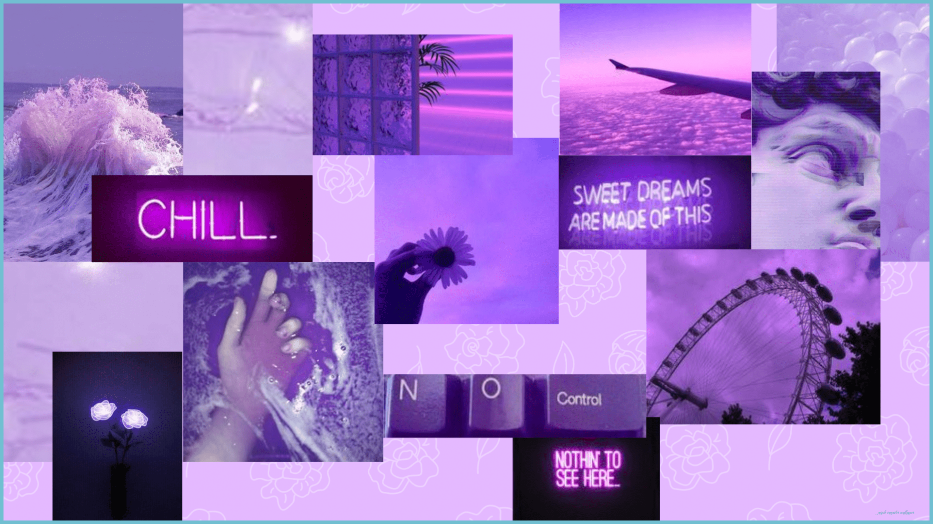 1862x1047 Purple Aesthetic Wallpaper