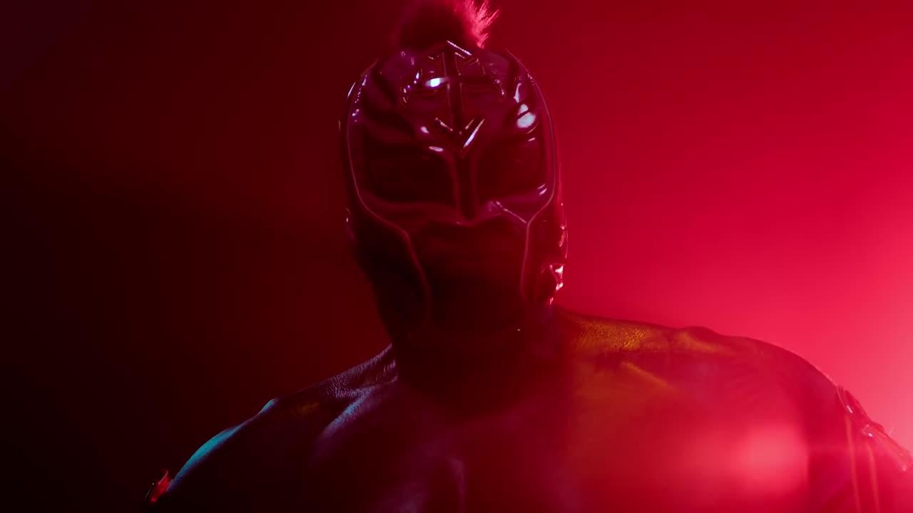 1280x720 WWE 2K22 enters the ring with Rey Mysterio