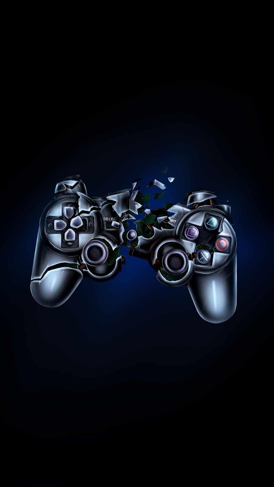 900x1600 Broken Gamer IPhone Wallpaper Wallpaper : iPhone Wallpaper