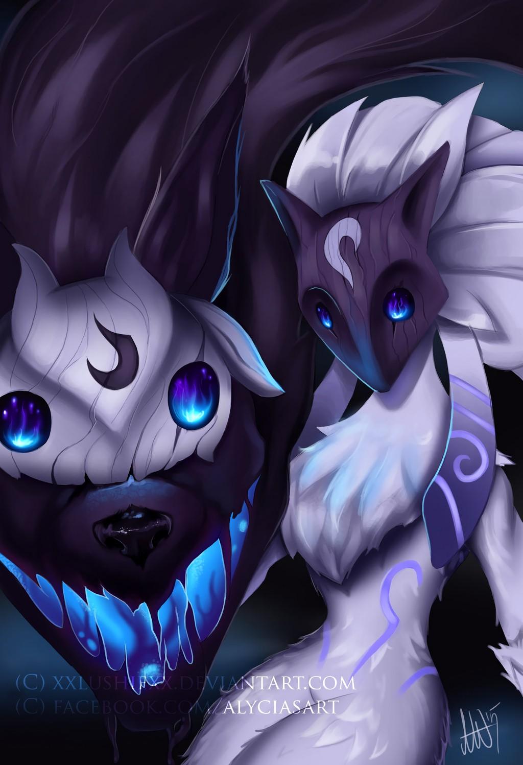 LOL Kindred Wallpapers - Top Free LOL Kindred Backgrounds - WallpaperAccess