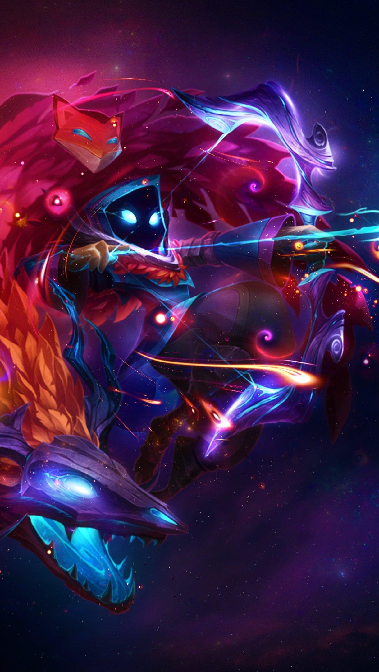 1220x2160 Kindred League Of Legends Wallpaper 4k Ultra HD