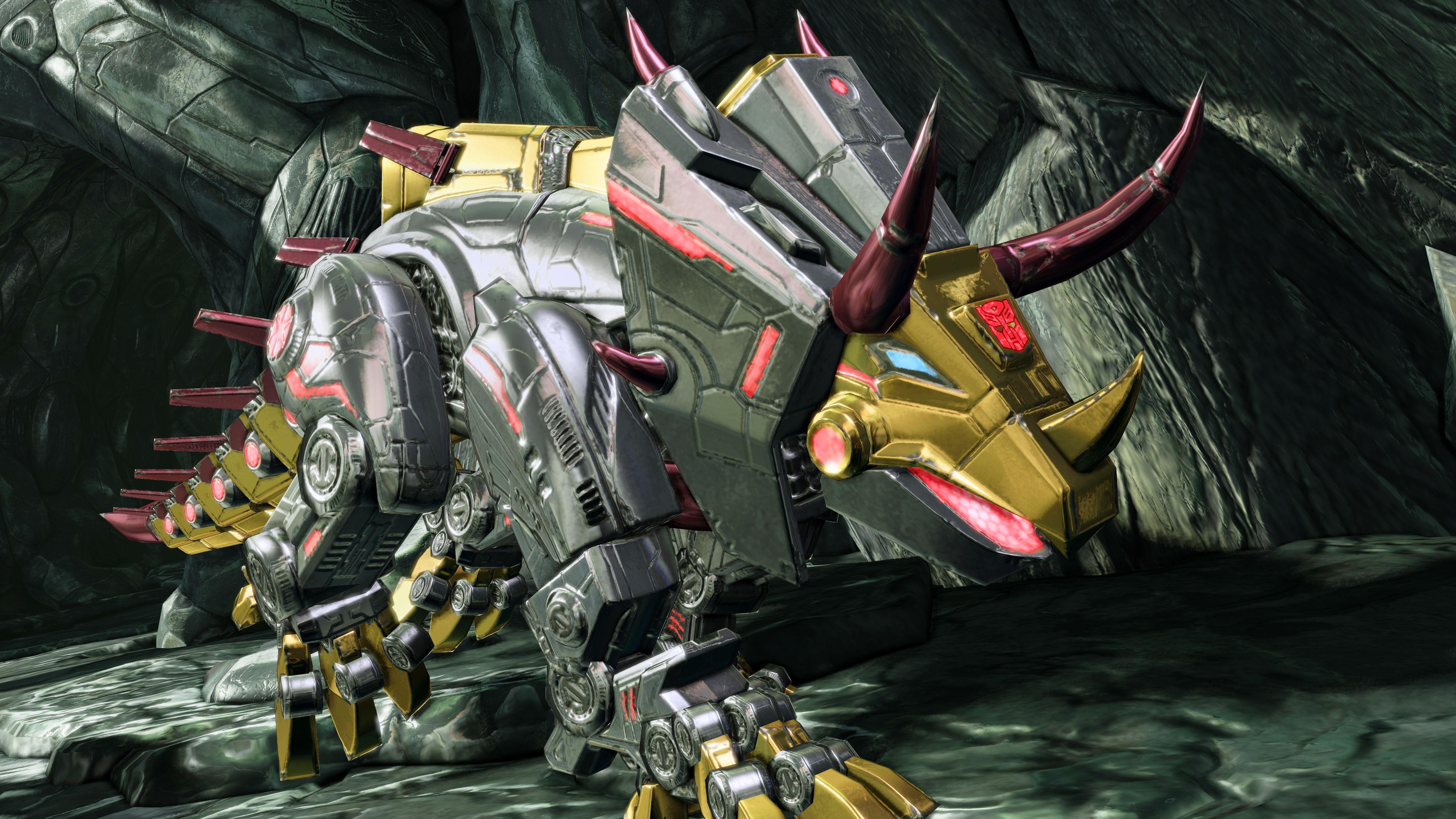 5120x2880 Transformers 4 Dinobots Wallpaper