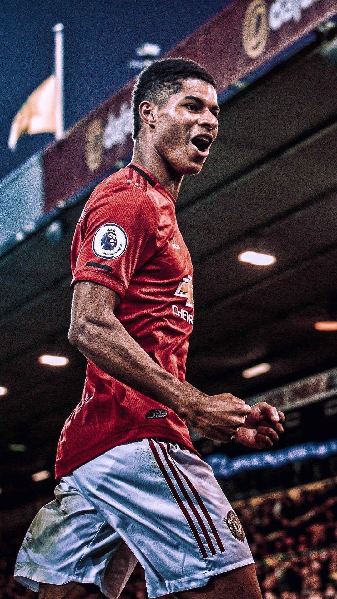 1080x1920 Marcus rashford. Manchester united team, Manchester united champions, Manchester united players