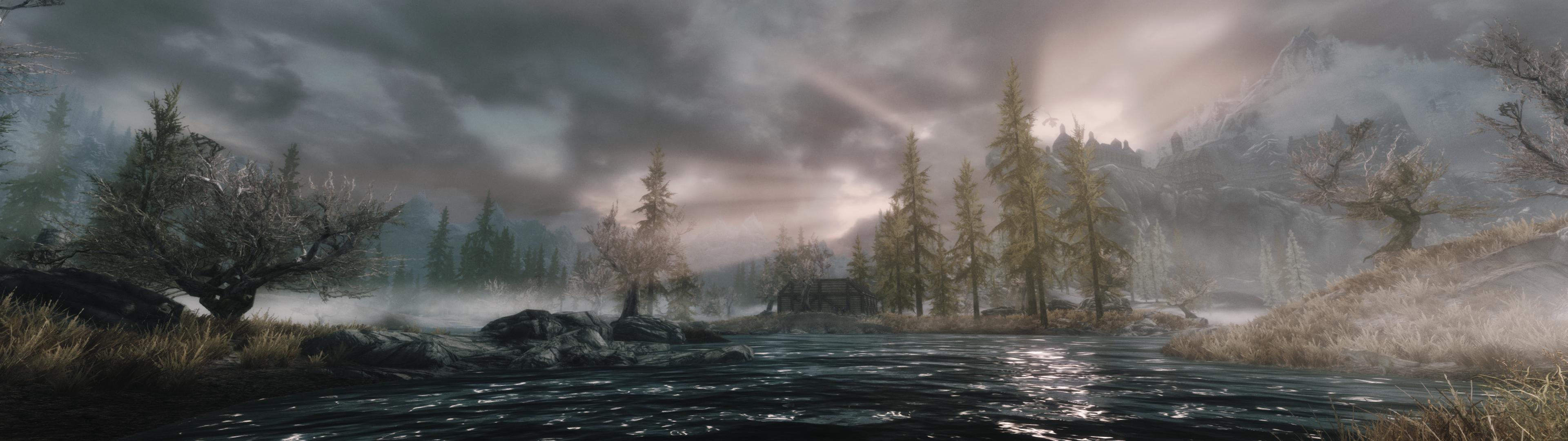 3840x1080 Elder Scrolls Desktop Background