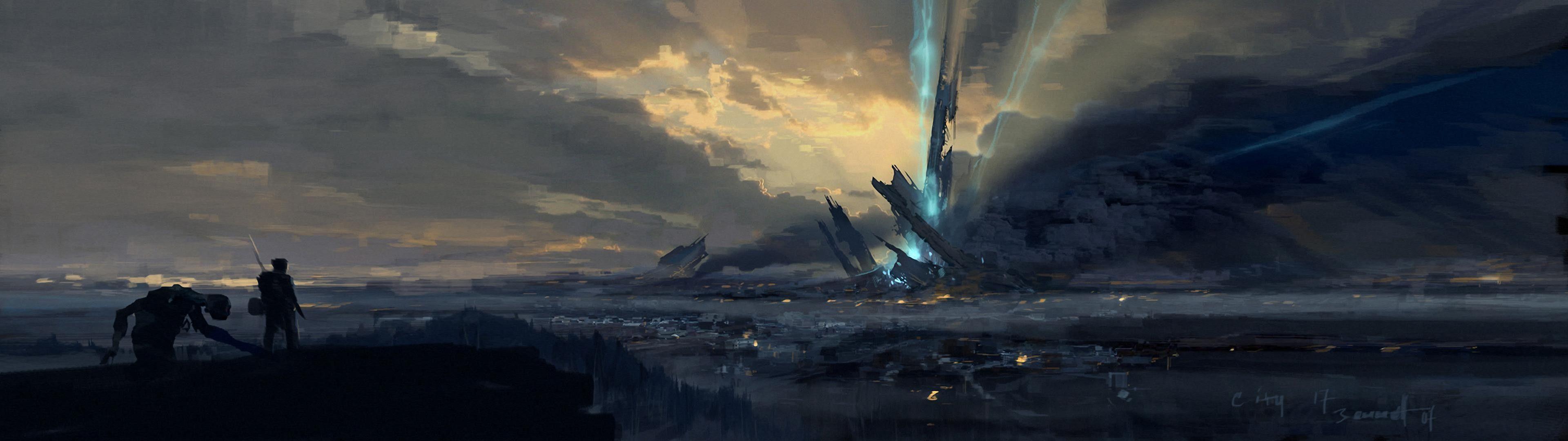 3840x1080 Double Screen Wallpaper