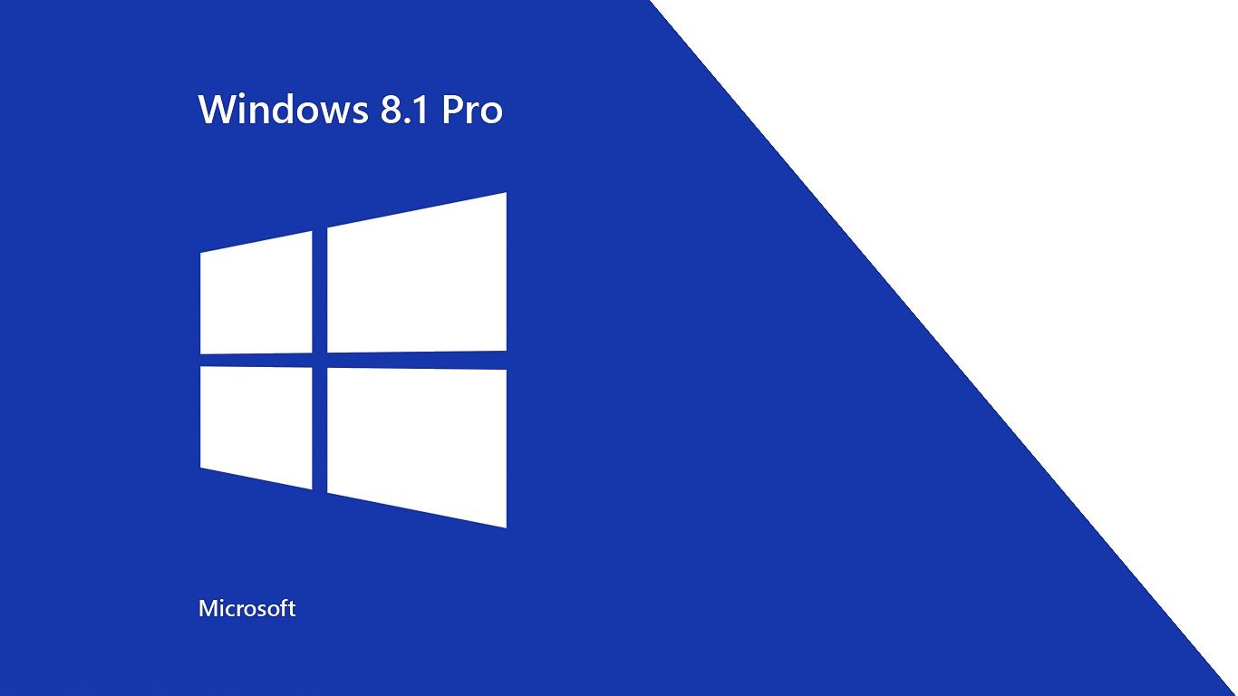 1366x768 Windows 8.1 Pro Wallpaper