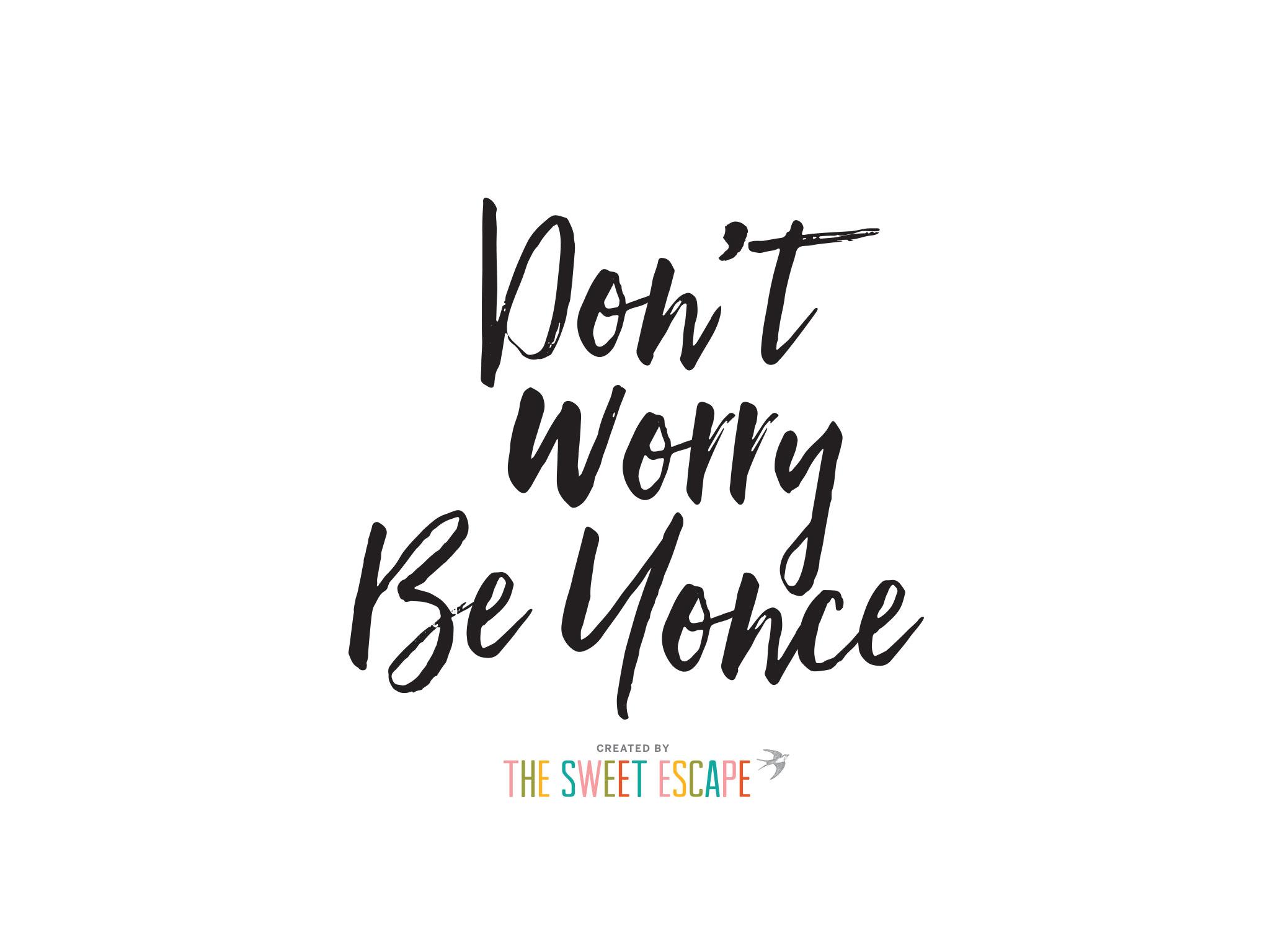 2048x1536 Pretty Tech: Don't Worry Be Yonce free wallpaper download