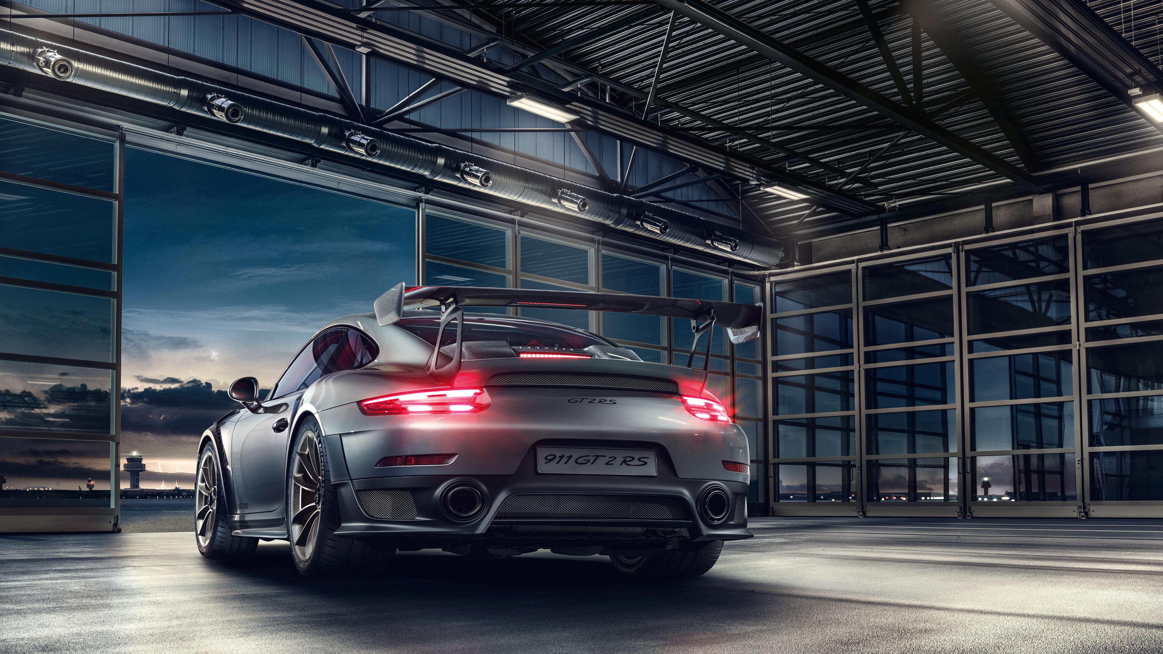 3840x2160 Wallpaper 4k 2019 Porsche 911 GT2 RS Rear Wallpaper