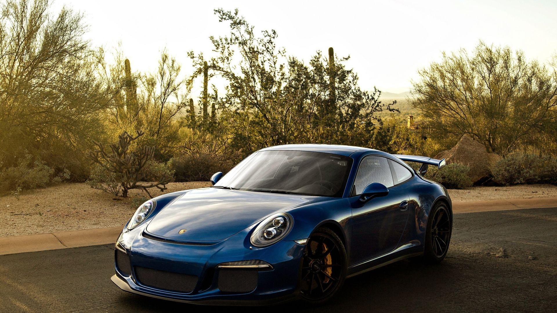 1920x1080 Blue car, sports, porsche 911 gt3 rs wallpaper, HD image, picture, background, 77ca8f