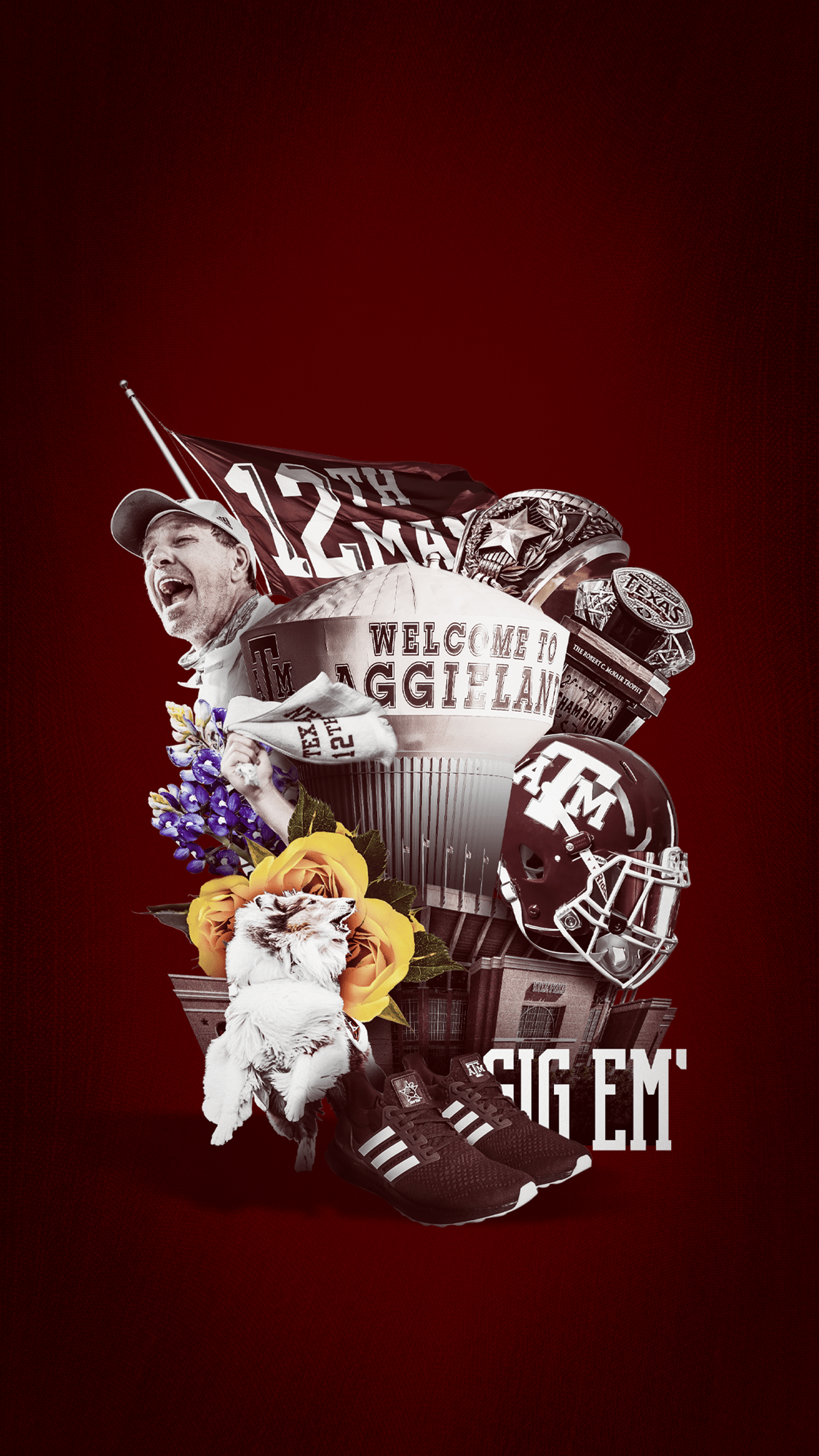1125x2000 Texas A&M Athletics: Wallpaper A&M Athletics
