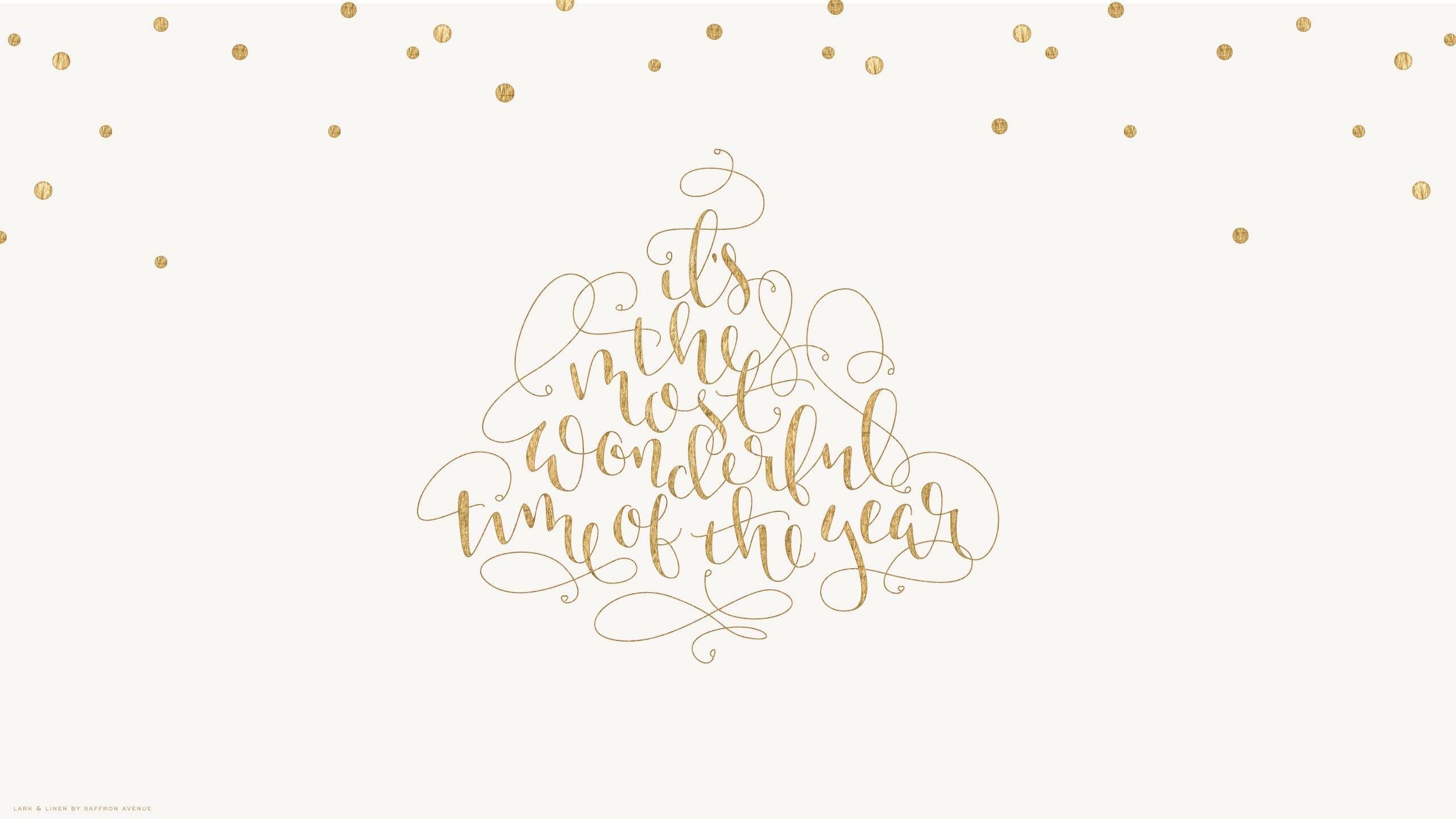 2560x1440 White And Gold Wallpaper