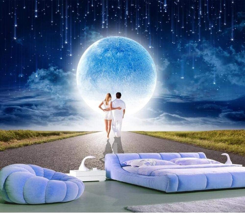 1000x867 Mural 3D Wallpaper Mural Romantic Moon Under The Stage HD Background Wall 430Cmx300Cm